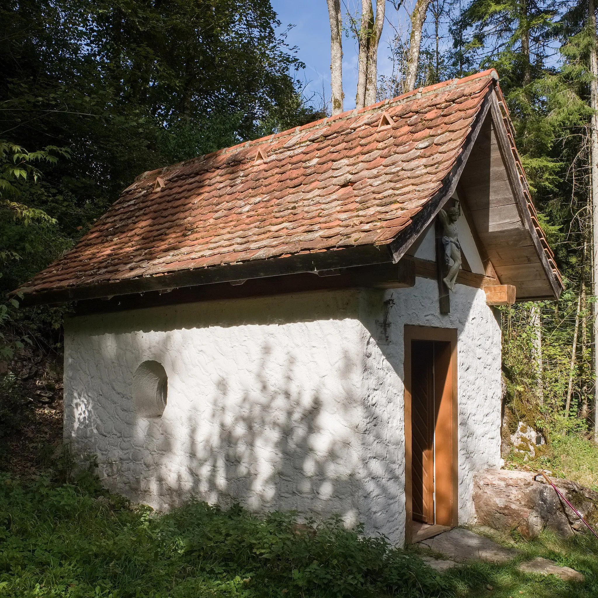 Photo showing: Lochmühlekapelle, Löffingen–Unadingen, county Breisgau–Hochschwarzwald, Baden Württemberg, Germany