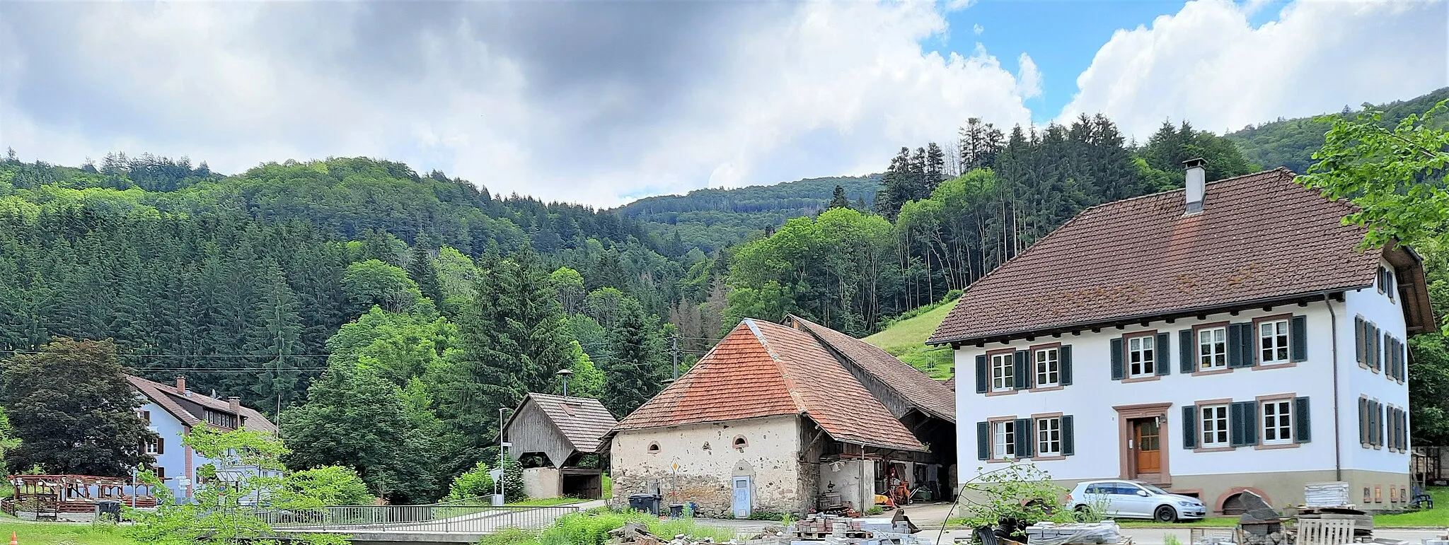 Photo showing: Gemeinde Kleines Wiesental Ortsteil Elbenschwand, Weiler Holl