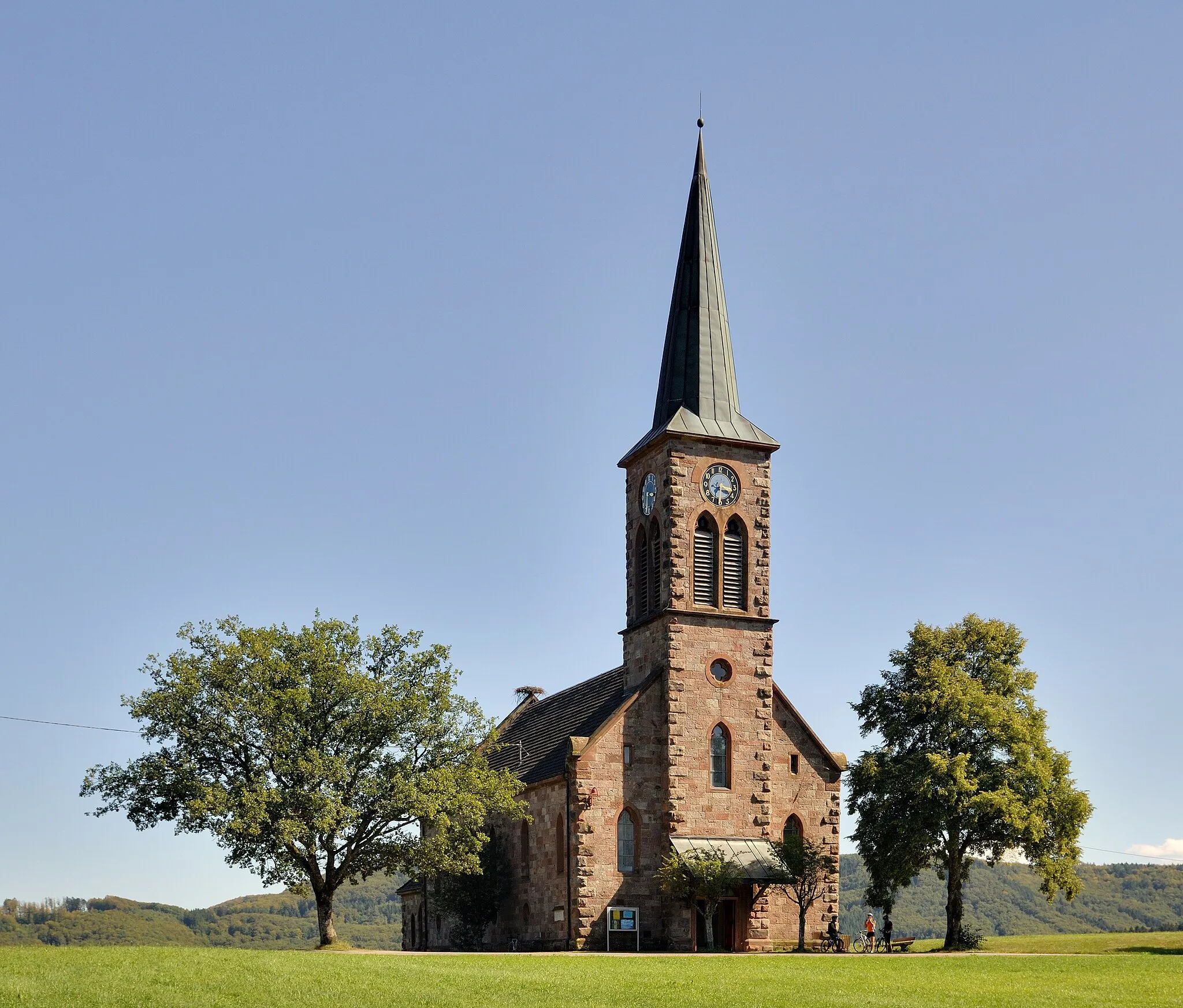Photo showing: Steinen-Hofen: Protestant Church