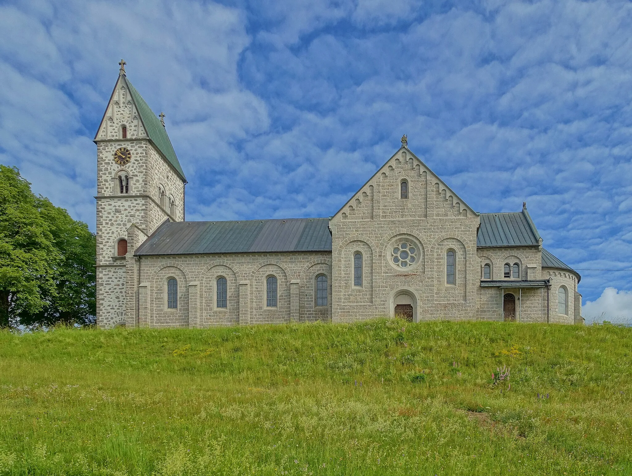 Photo showing: Pfarrkirche Seliger Bernhard von Baden