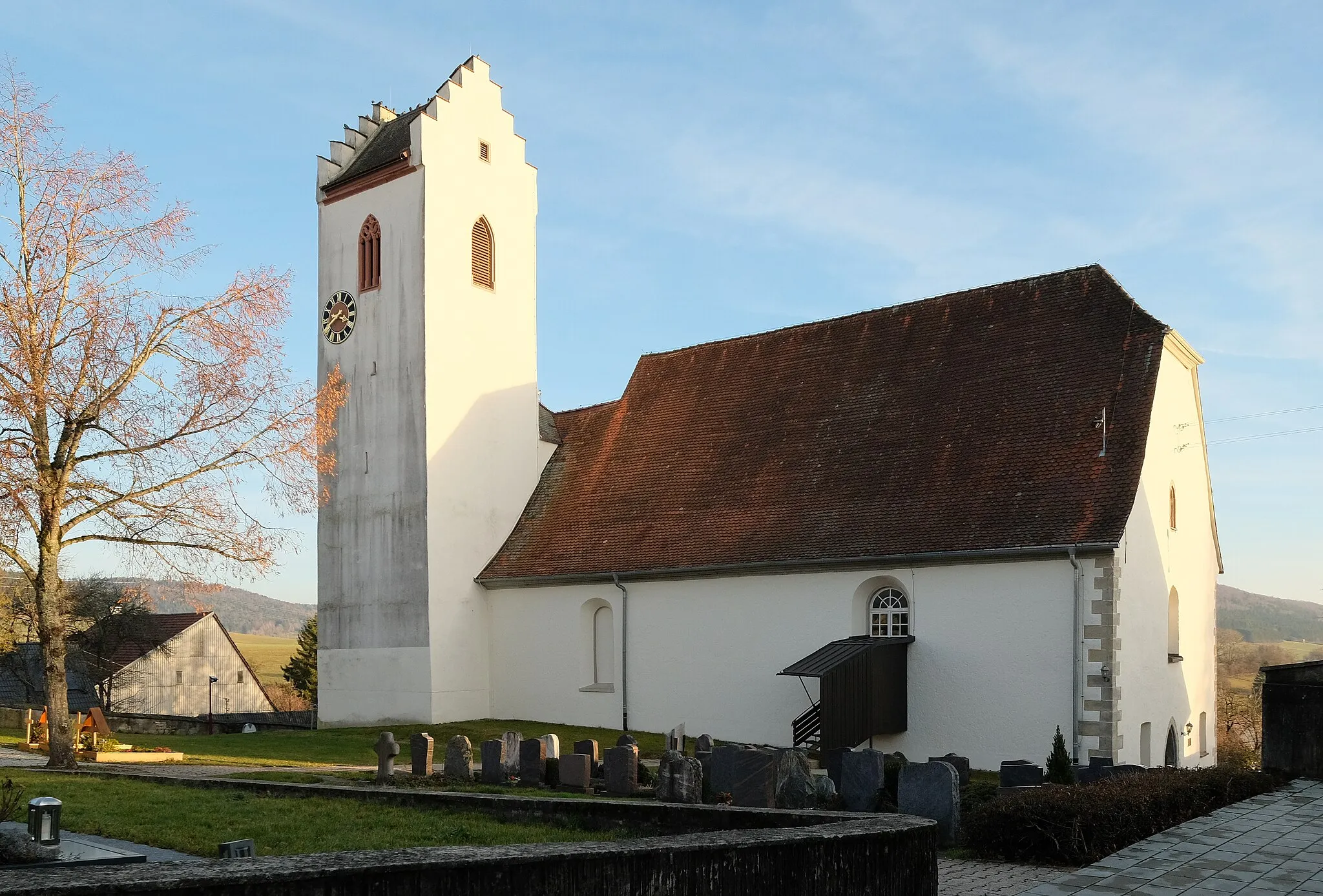 Photo showing: Protestant church, Bad Dürrheim-Öfingen, Schwarzwald-Baar-Kreis, Baden-Württemberg, Germany
