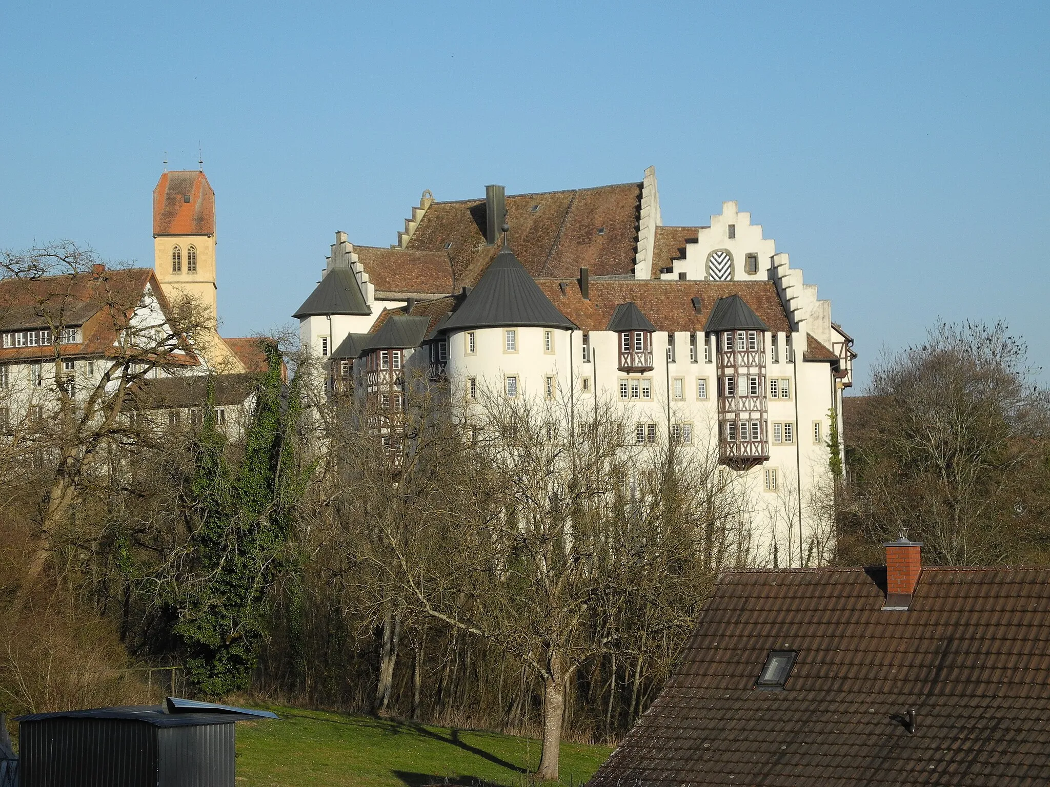 Photo showing: Das historische Schloss in Blumenfeld, Stadt Tengen, Baden-Württemberg, Deutschland.