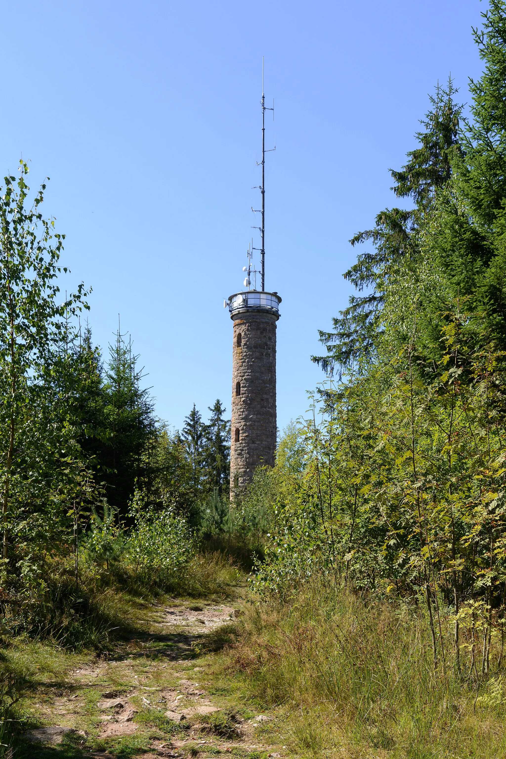 Photo showing: Stöcklewald Tower near Furtwangen im Schwarzwald, Baden-Württemberg, Germany