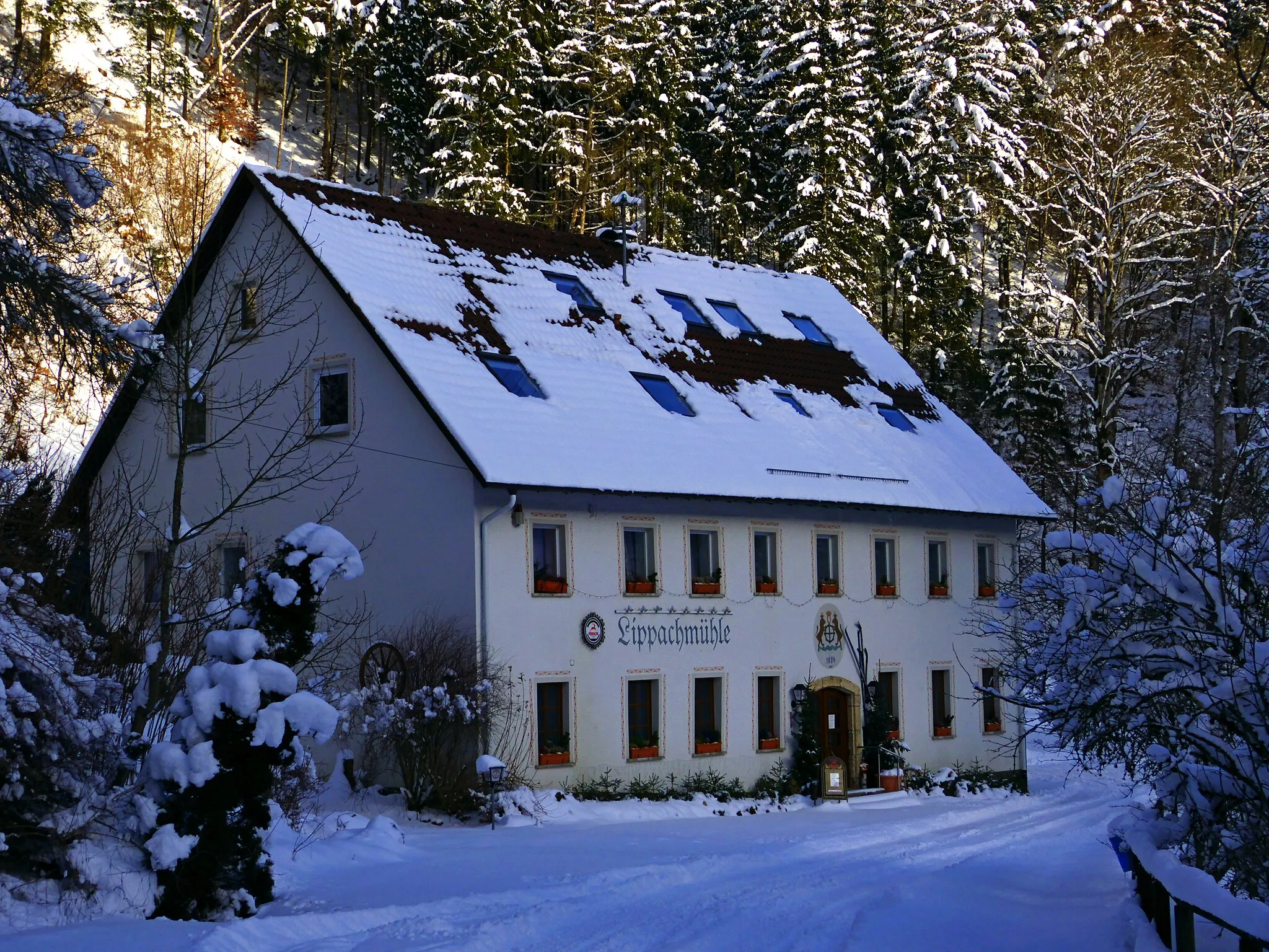 Photo showing: Lippachmühle