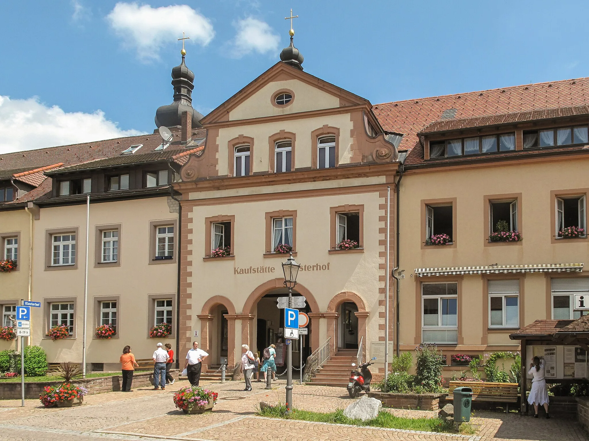 Photo showing: Sankt Peter, Kaufstätte Klosterhof