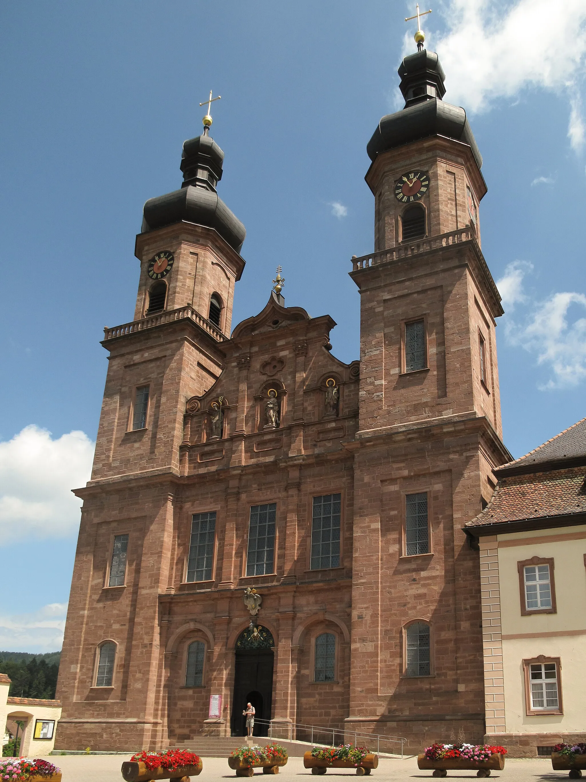 Photo showing: Sankt Peter, church: die Klosterkirche Sankt Peter und Paul
