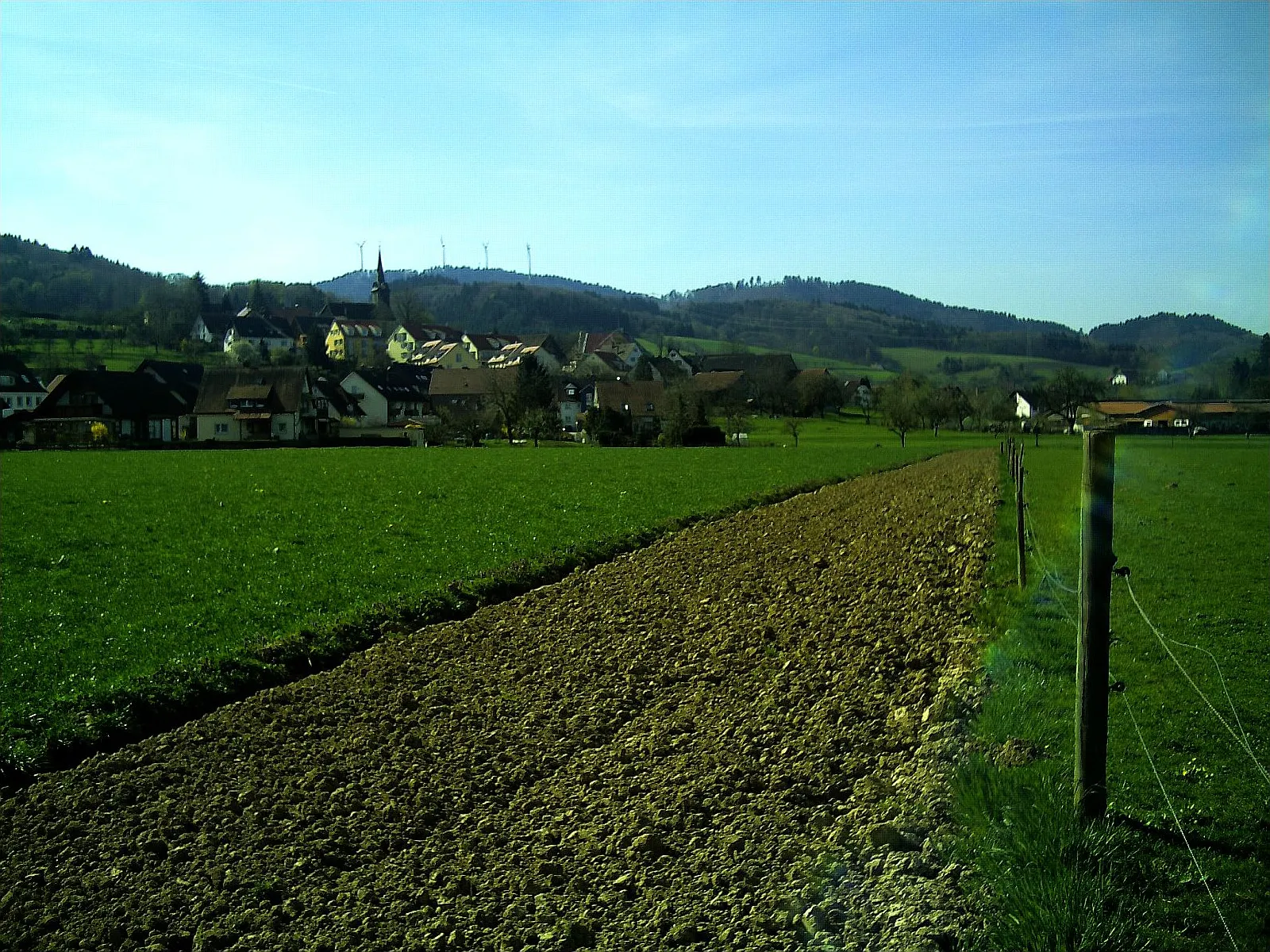 Photo showing: April in Heuweiler