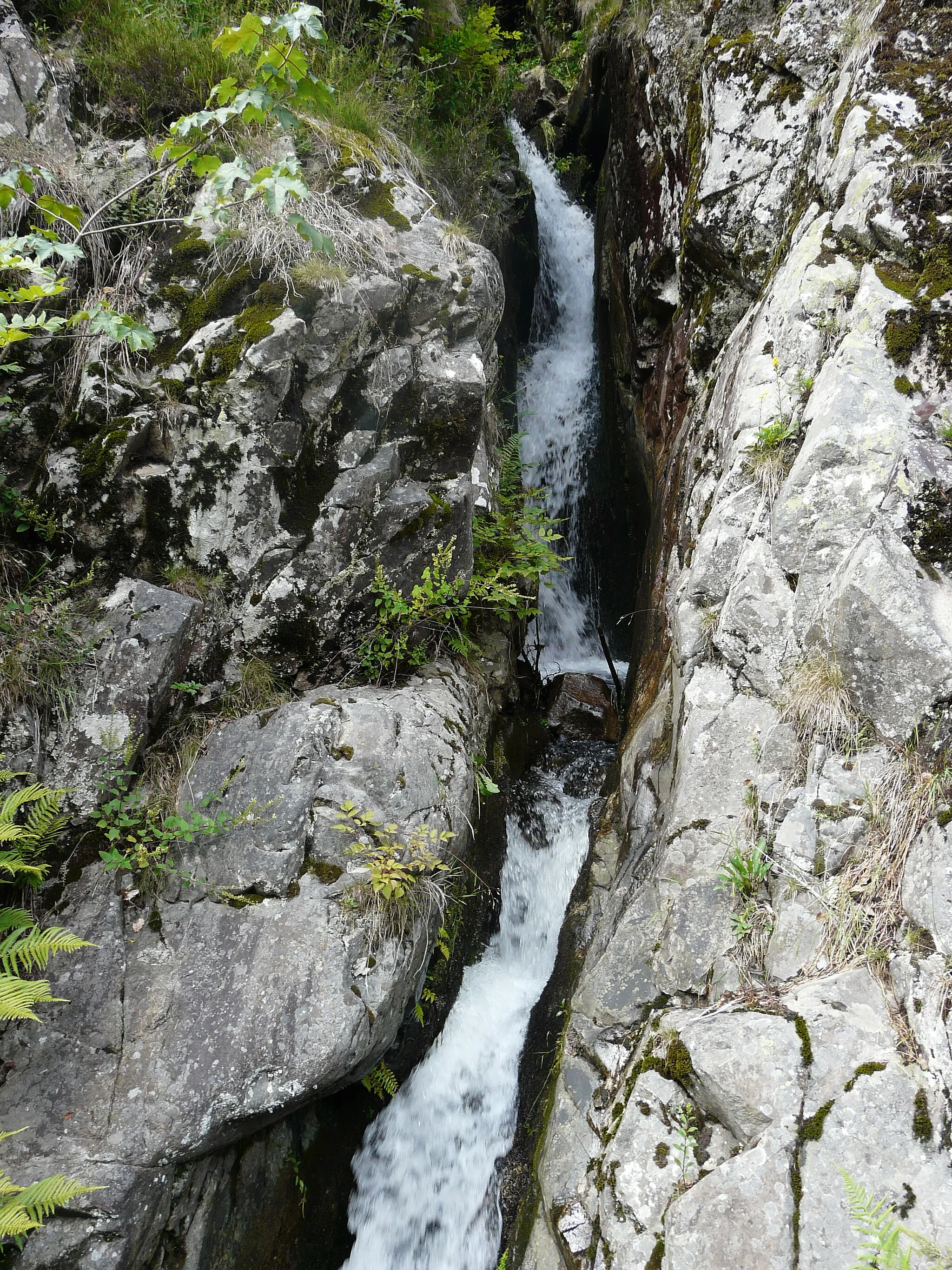 Photo showing: Waterfall at Häg