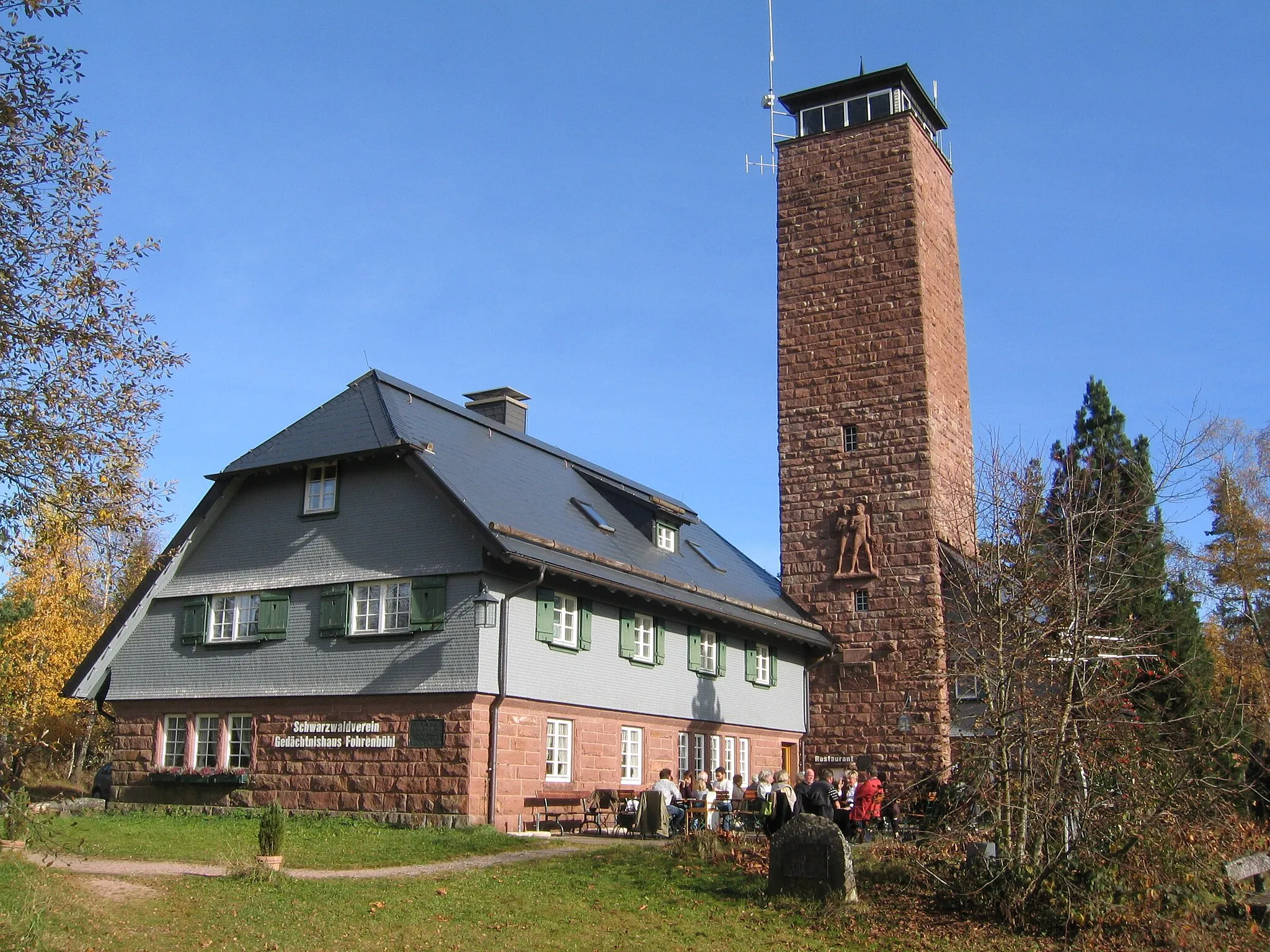Photo showing: Observation tower at Mooswaldkopf near Schramberg in the Black Forest.