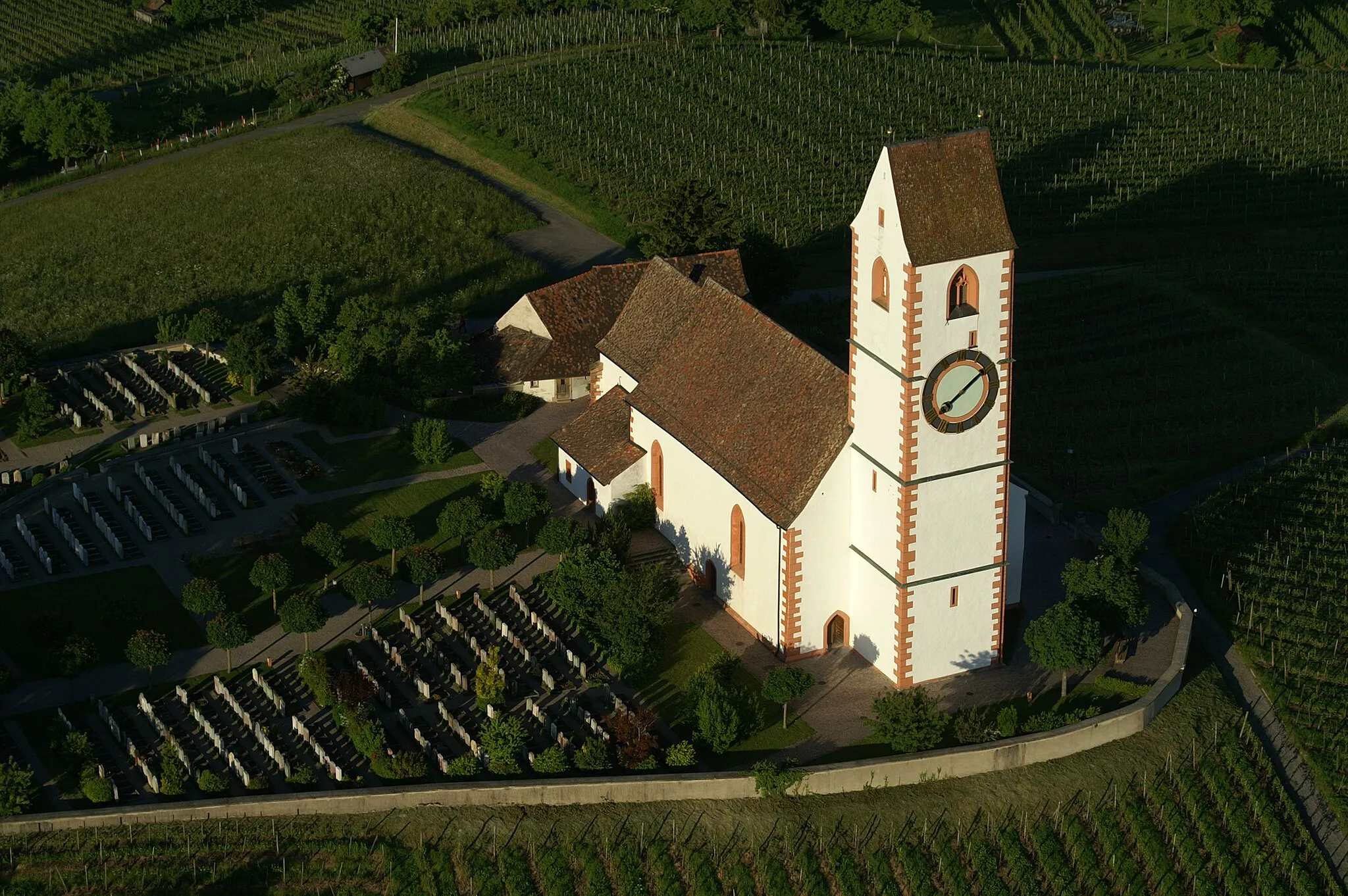 Photo showing: Hallauer Bergkirche Kanton Schaffhausen