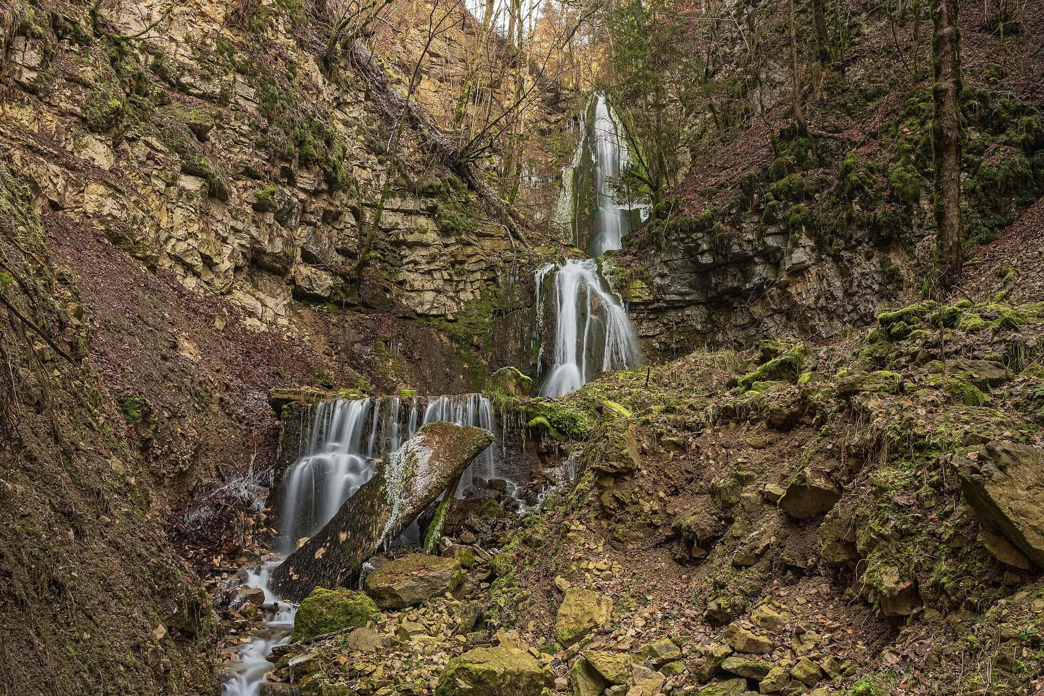 Photo showing: Boller Wasserfall