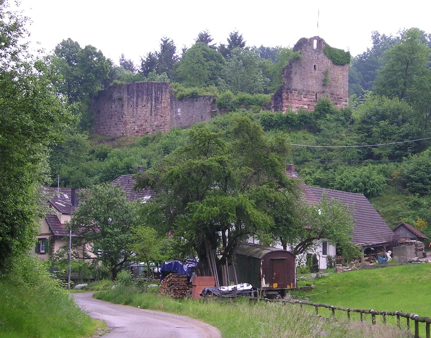 Photo showing: Diersburg_Ruine.jpg