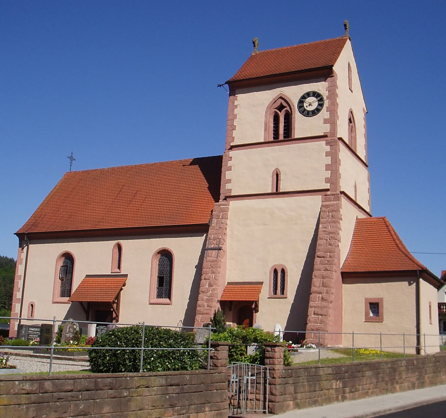 Photo showing: Die Kirche von Wittelbach im Jahr 2007