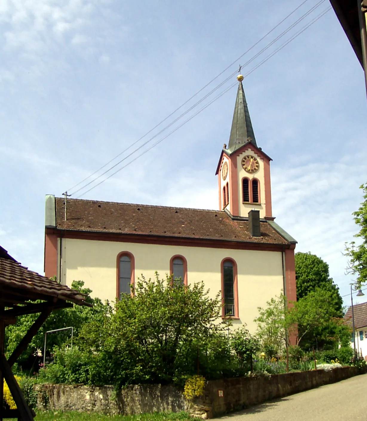 Photo showing: Evangelische Kirche in Feuerbach, Sradt Kandern, Deutschland