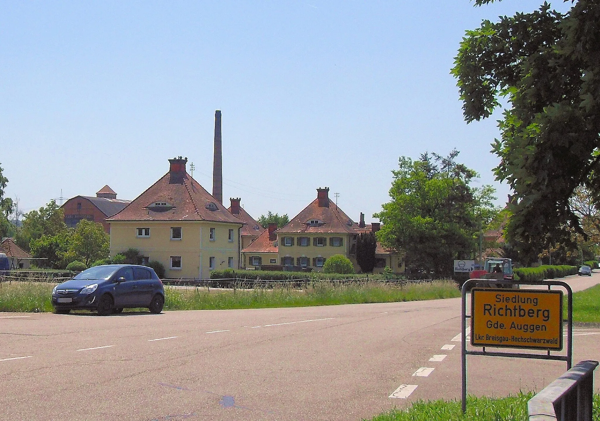 Photo showing: Arbeiterhäuser der Siedlung Richtberg in der Gemeinde Auggen