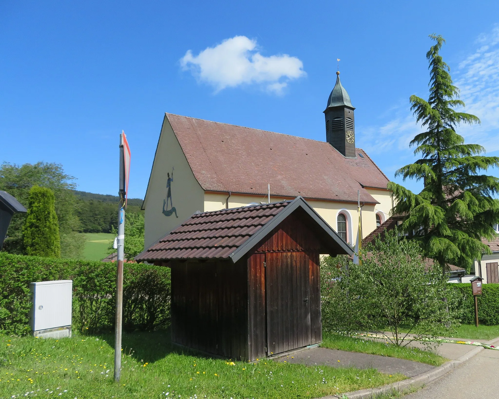 Photo showing: Wallfahrtskirche Oberbiederbach