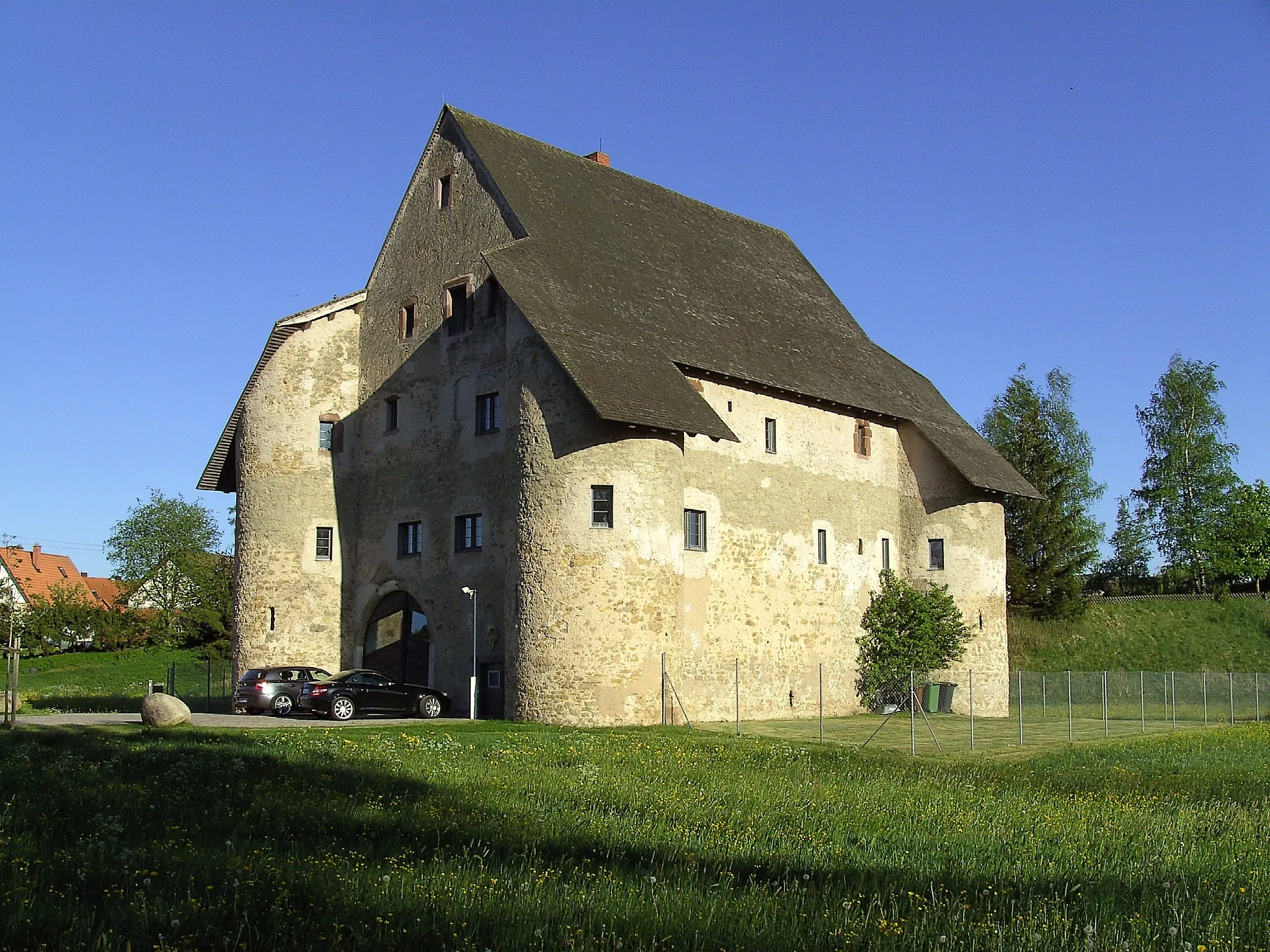 Photo showing: The water castle Pfohren (Ducks Castle)