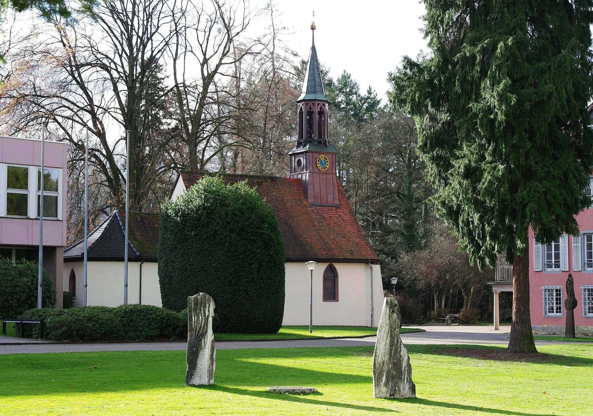 Photo showing: Die Schloßkapelle die St Sebastian geweiht ist