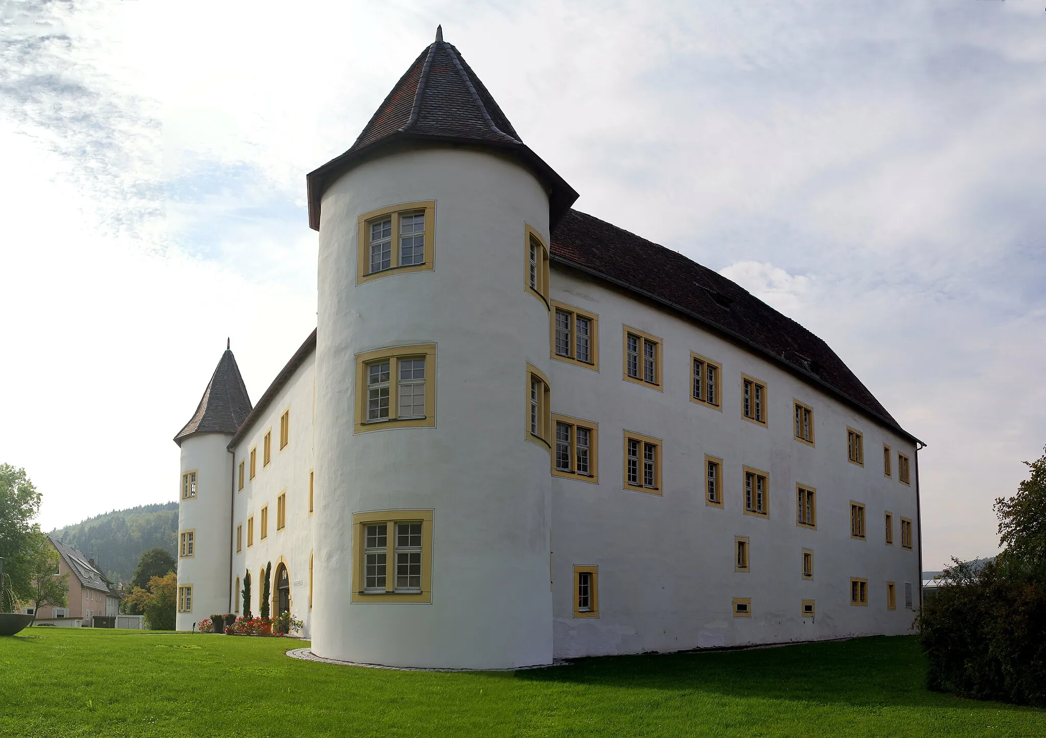 Photo showing: "Oberes Schloss" (used as Cityhall) of Immendingen