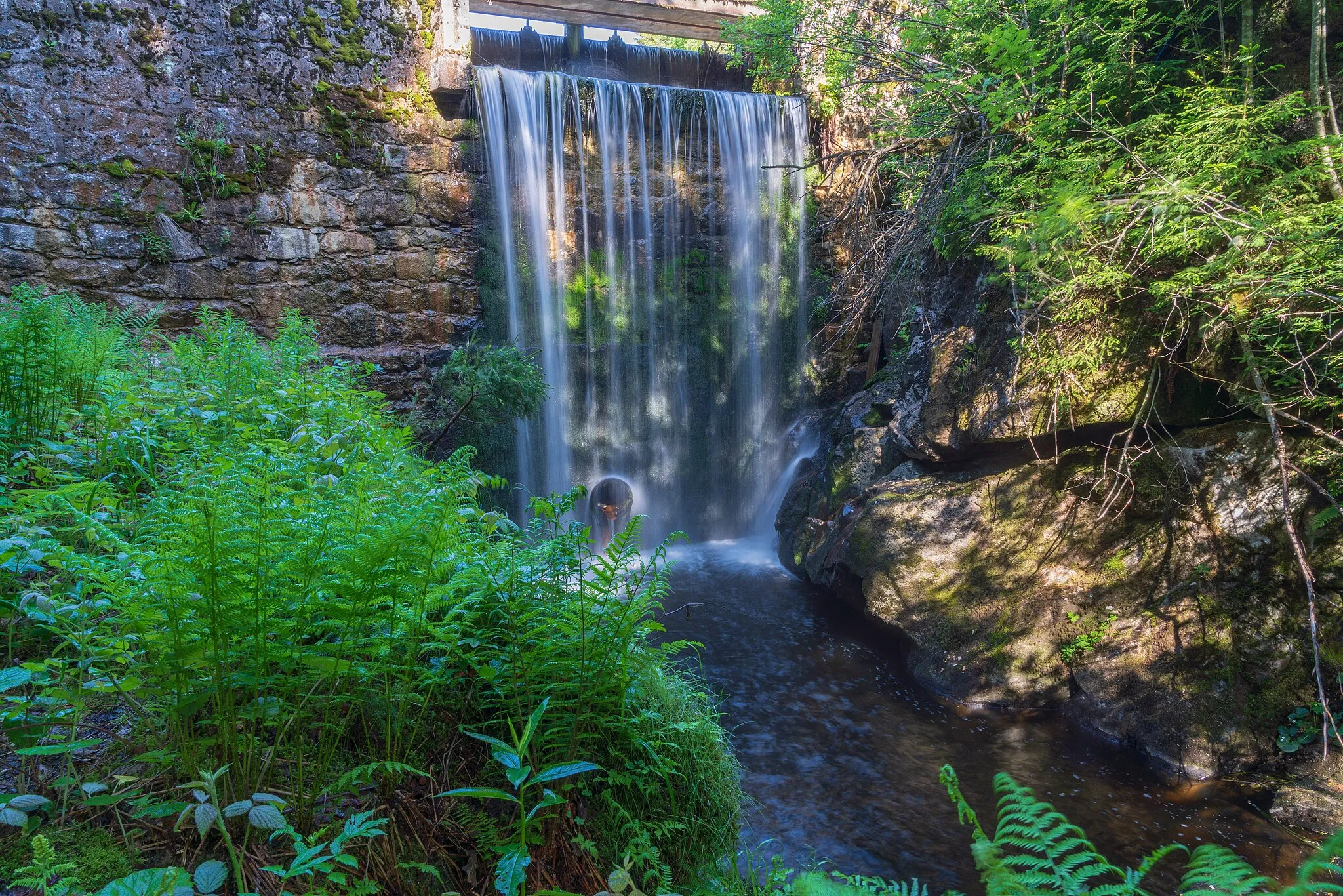 Photo showing: Ibacher Kluse Wehrmauer