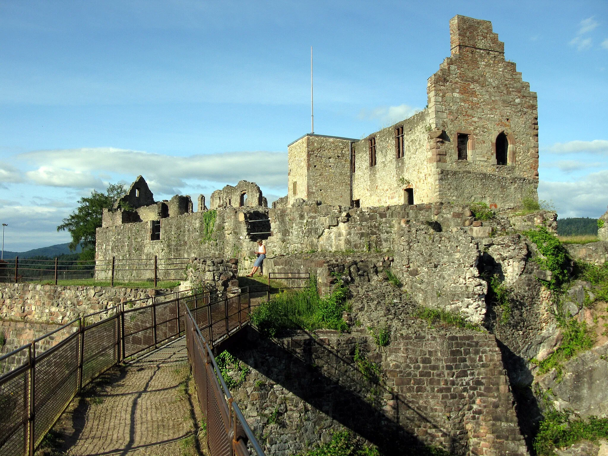 Photo showing: Hochburg bei Emmendingen