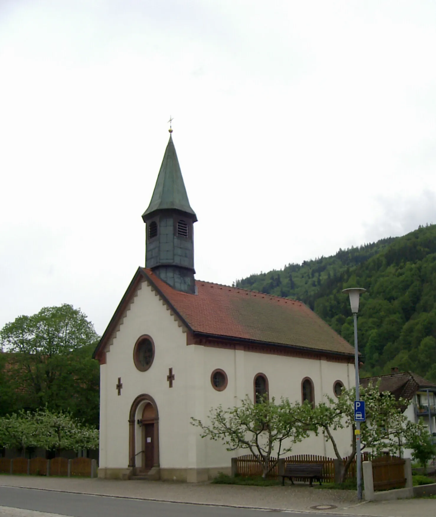 Photo showing: Chapel Saint Apollonia in Utzenfeld, Black Forest, Germany
