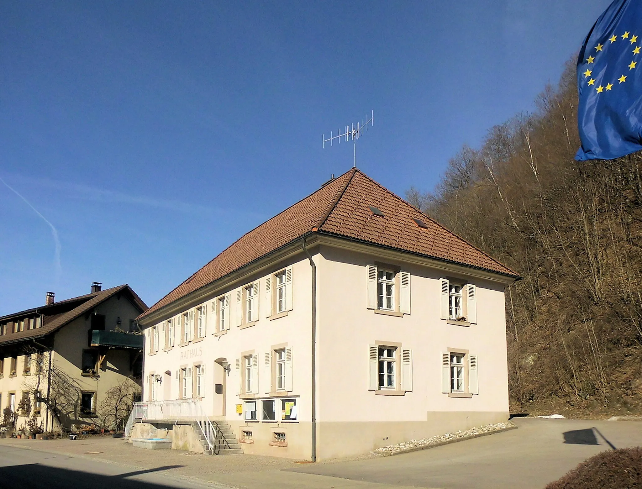Photo showing: Rathaus der Gemeinde Utzenfeld im Schwarzwald