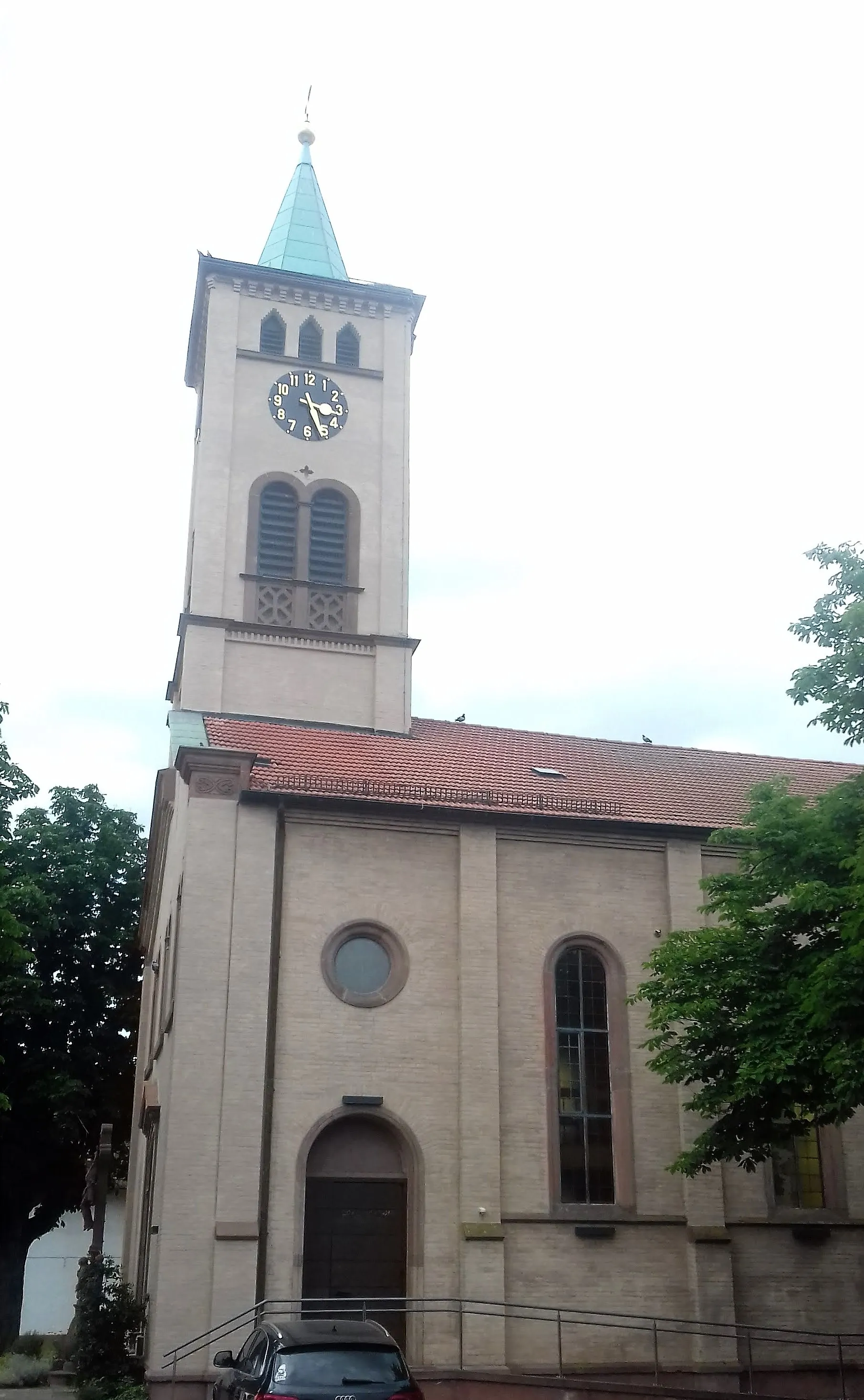 Photo showing: Eglise Saint Michel de Honau (Rheinau)