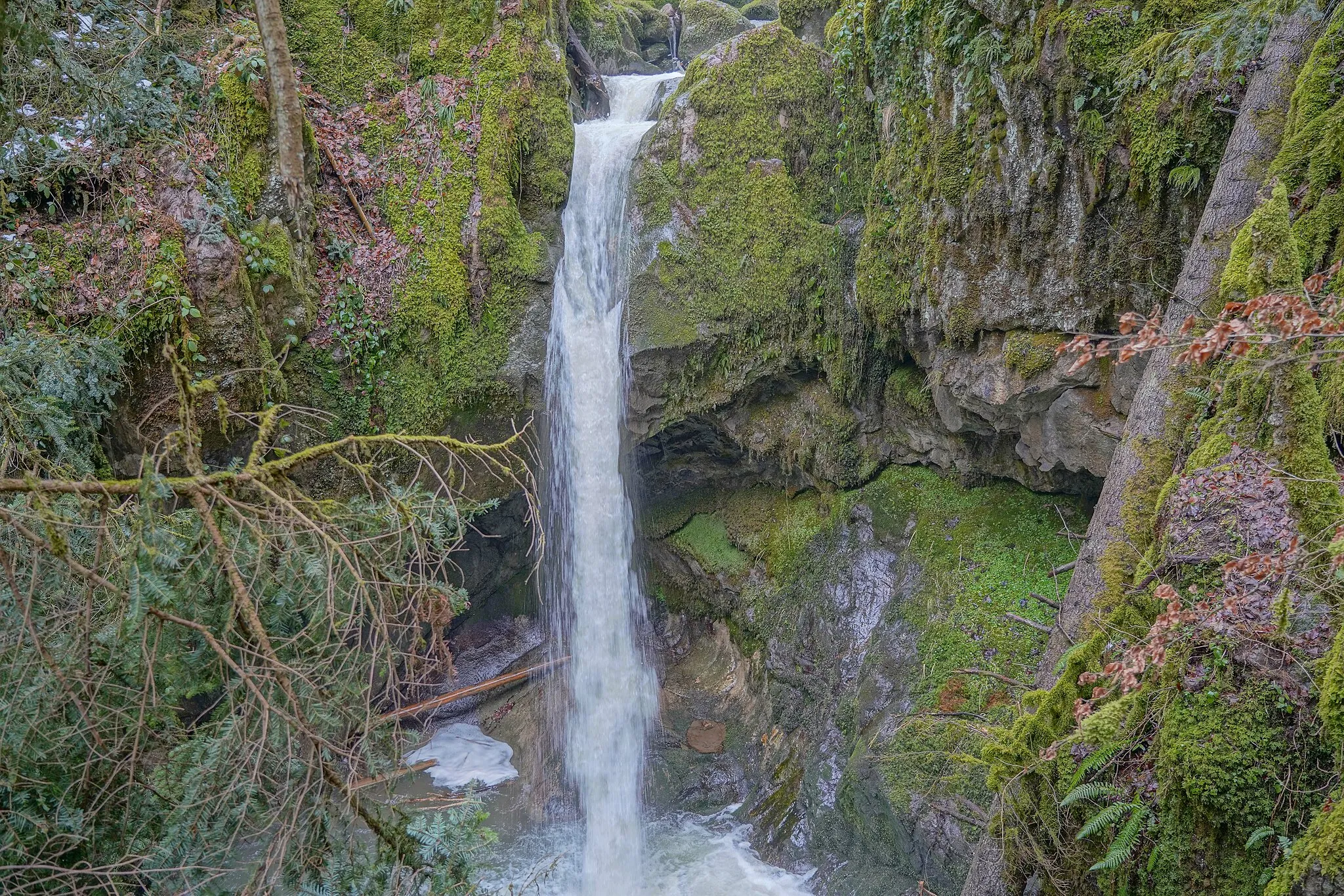 Photo showing: Haselbach Wasserfall