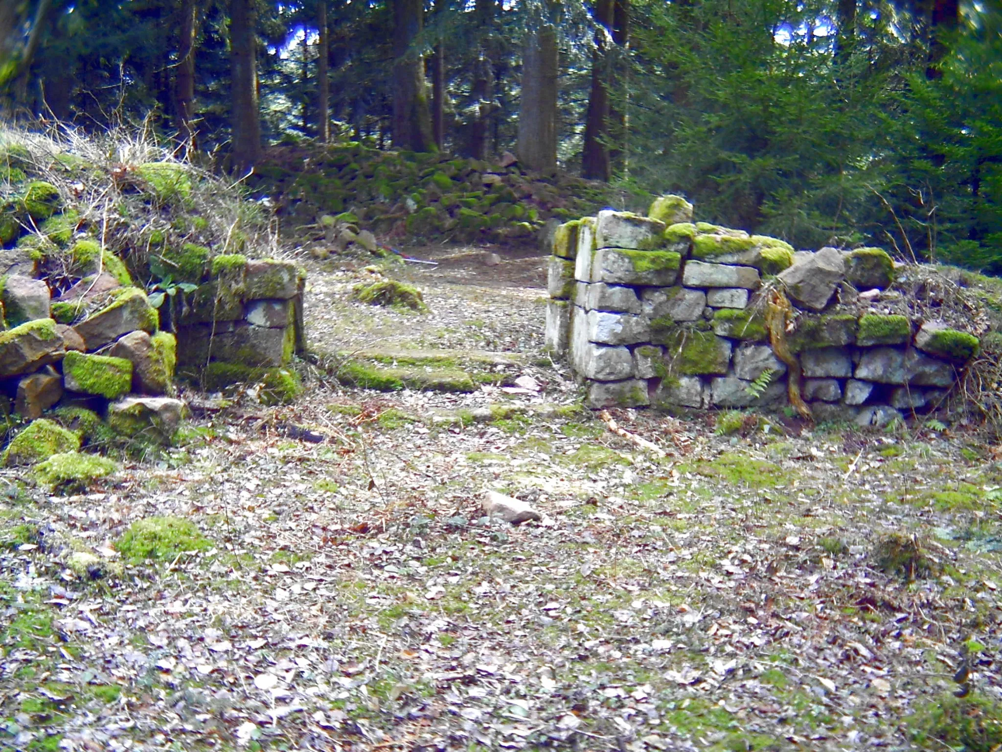 Photo showing: gemauerte Türöffnung innerhalb der Willenburg, Schiltach