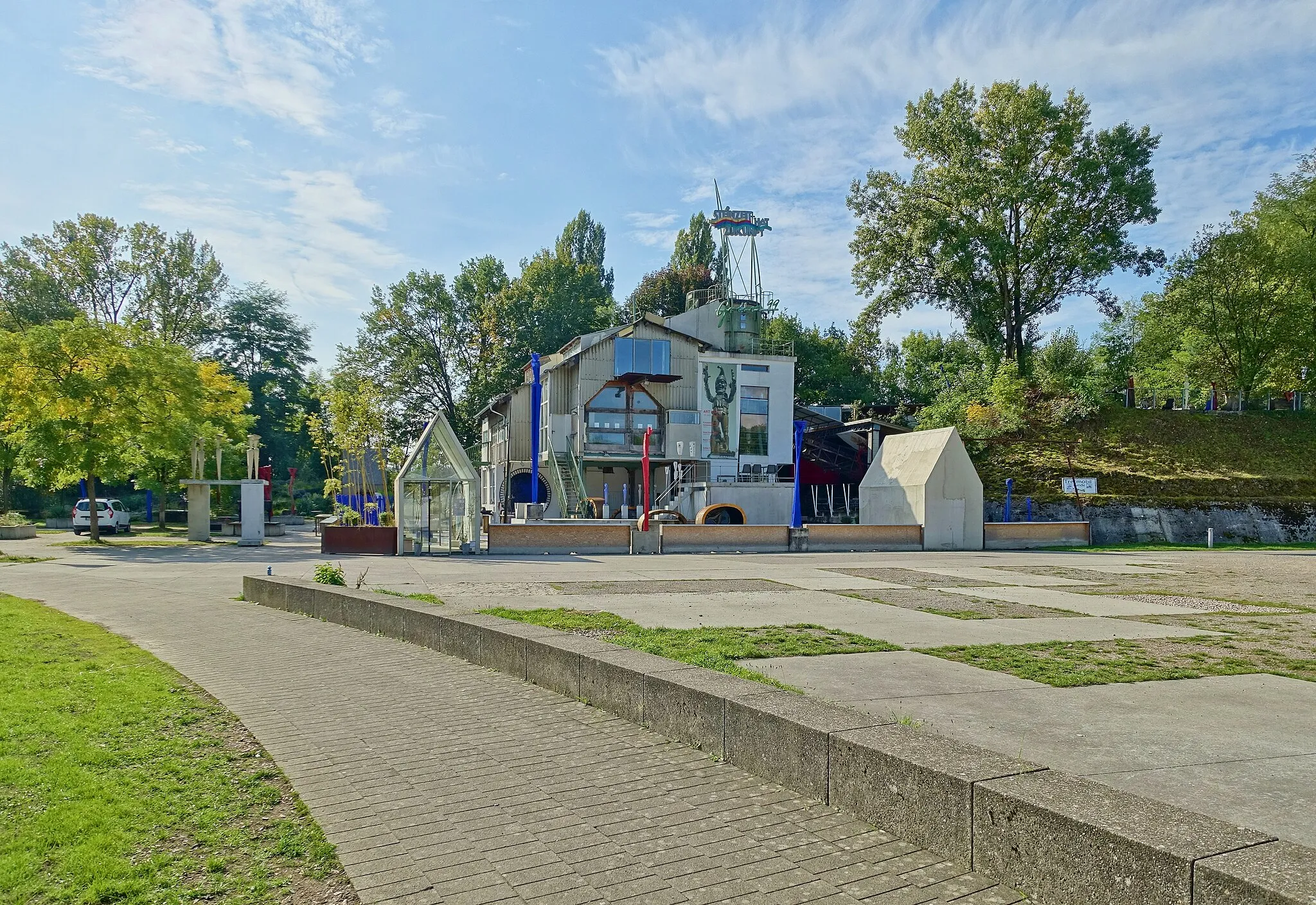 Photo showing: Industriedenkmal in der Stadt Weil am Rhein
ehemalige Transportbetonmischanlage