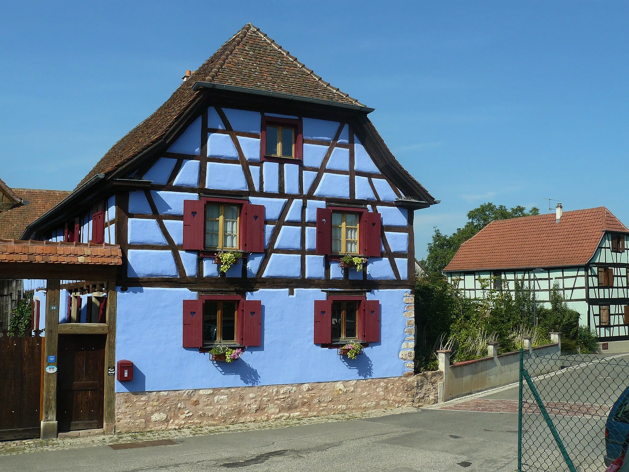 Photo showing: Maisons à colombages