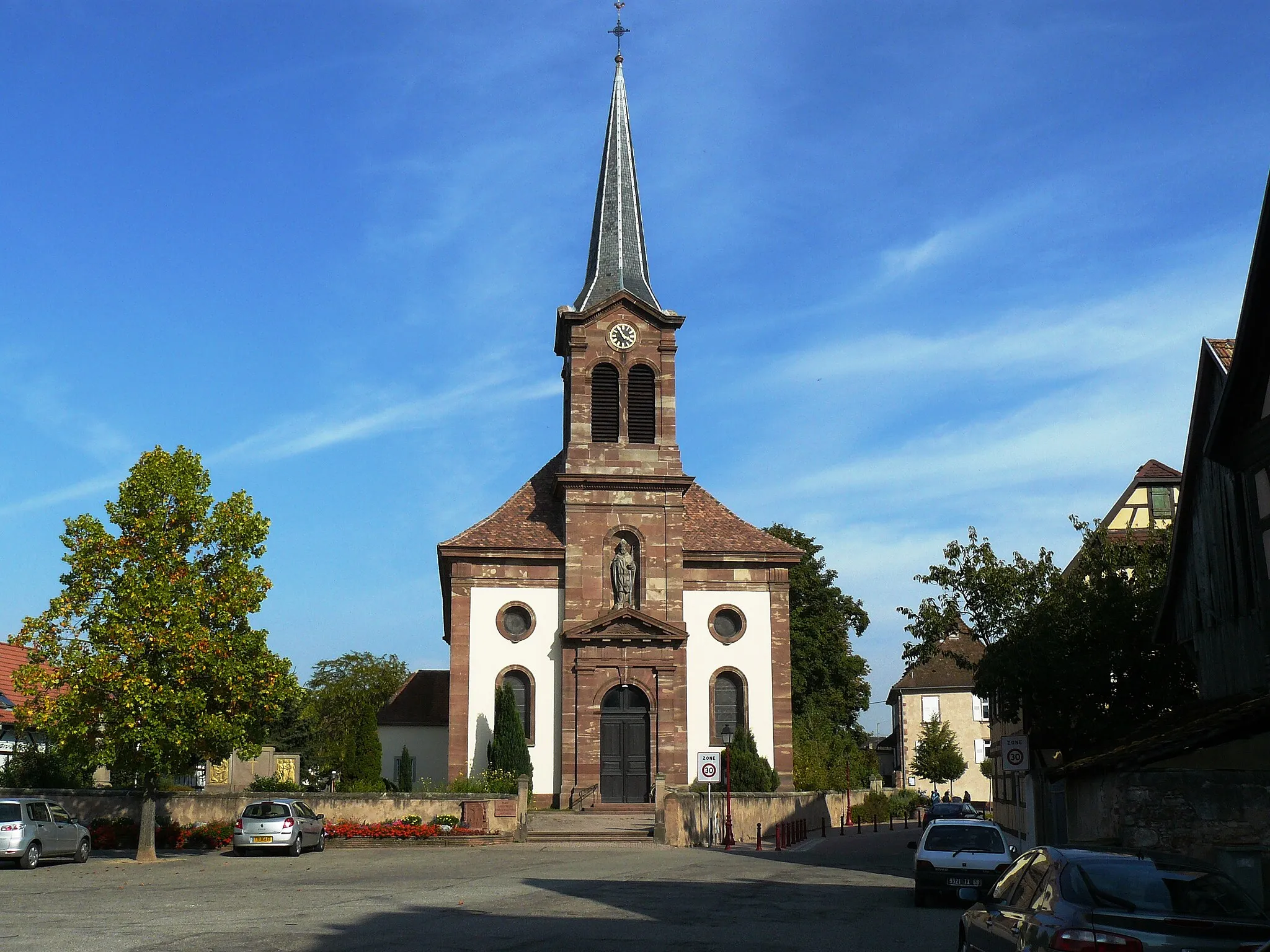 Photo showing: Église Saint-Léger