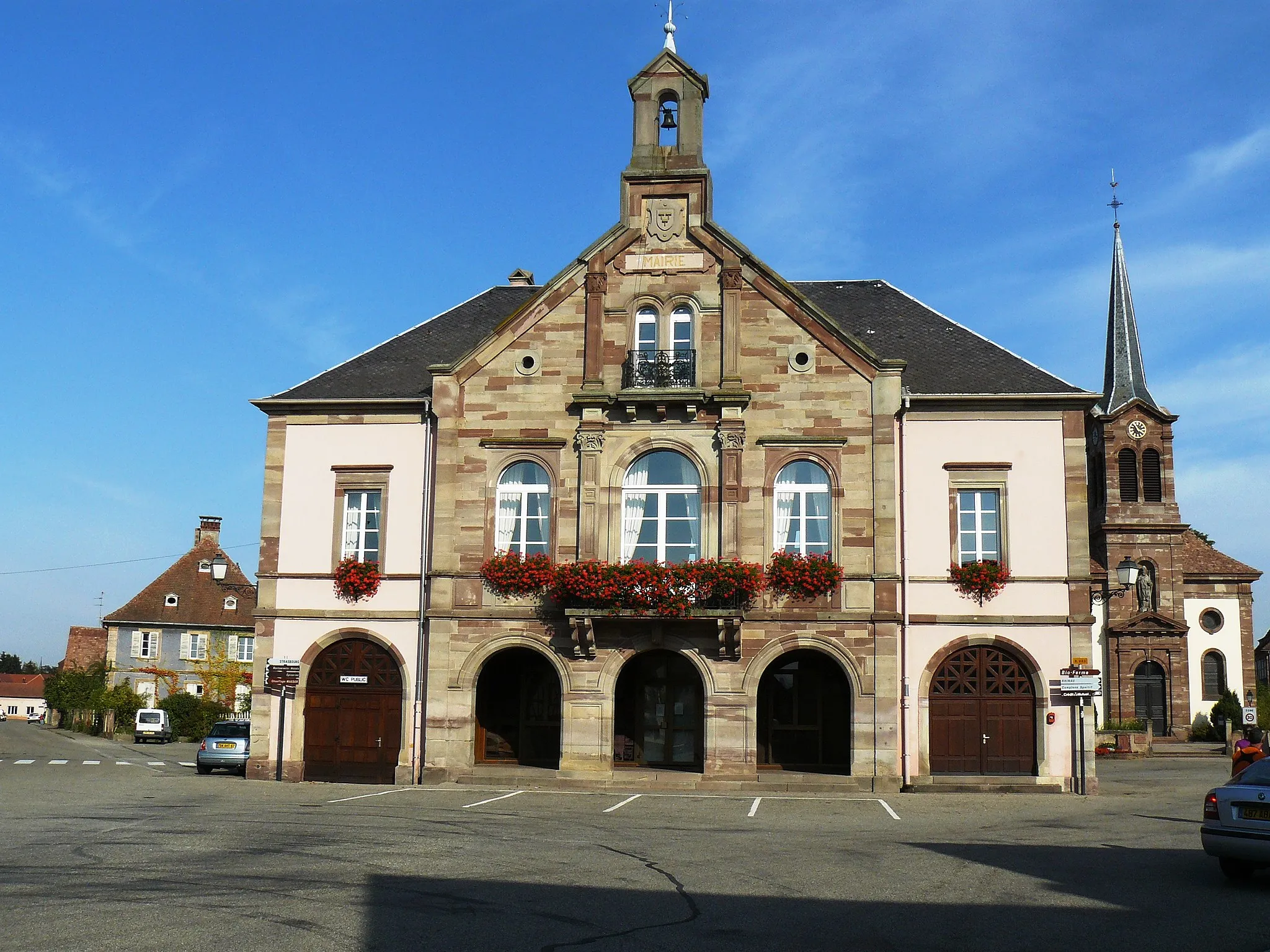 Photo showing: Mairie de Kogenheim