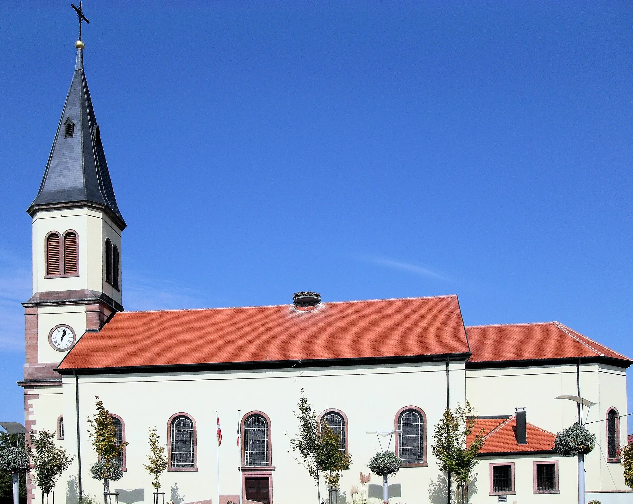 Photo showing: L'église Saint-Joseph à Bischwihr