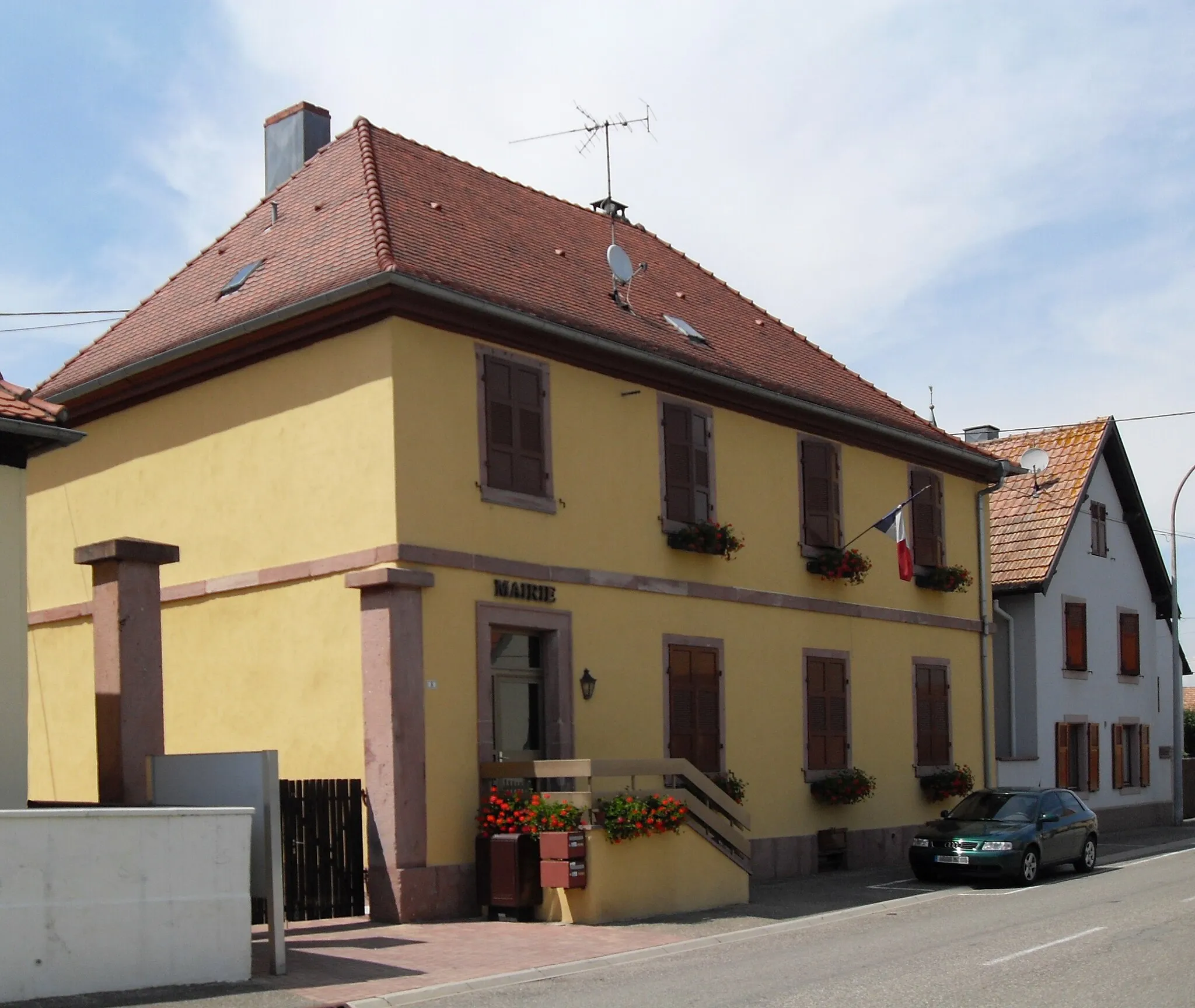 Photo showing: La mairie de Durrenentzen