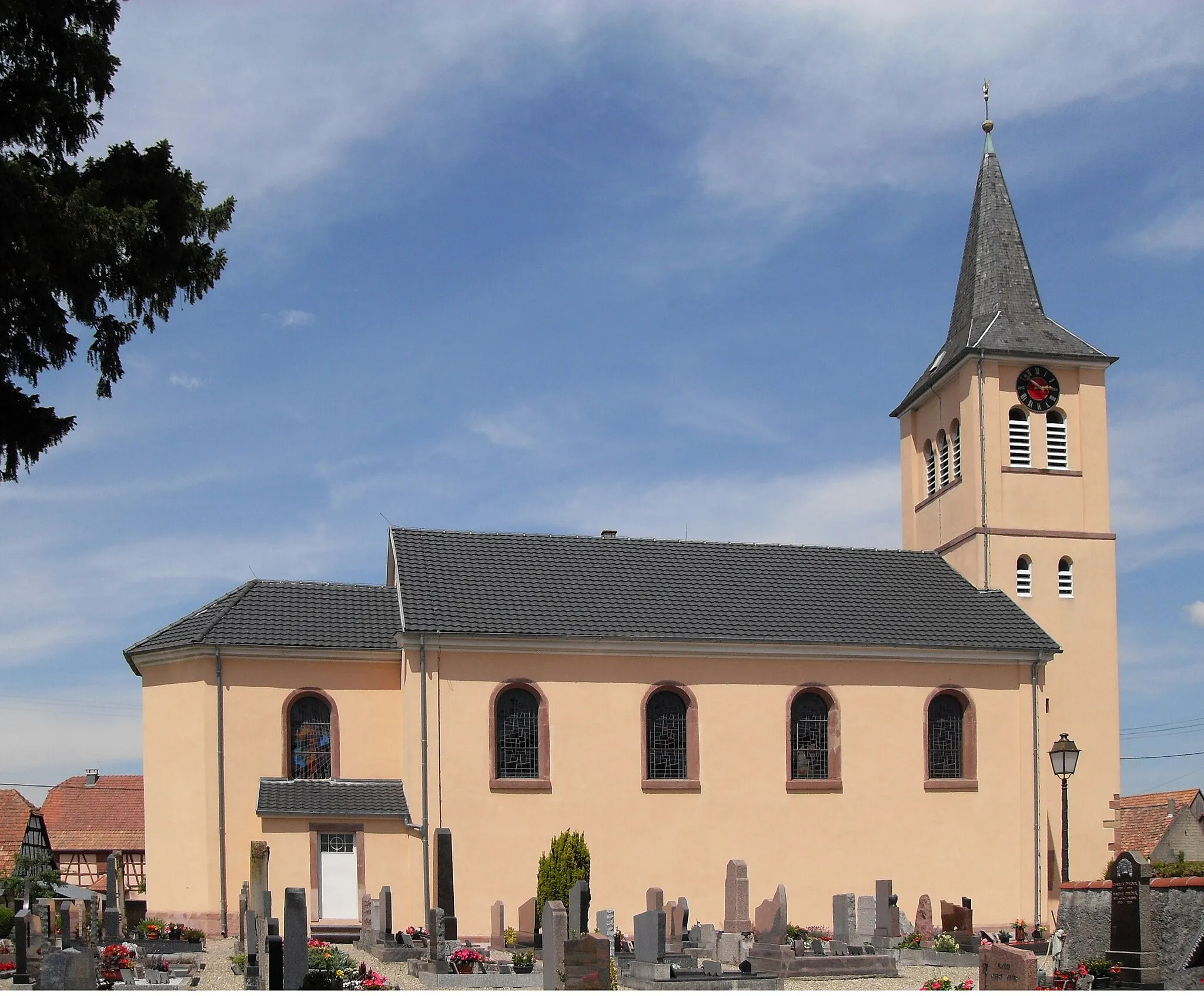Photo showing: L'église Saint-Blaise à Durrenentzen