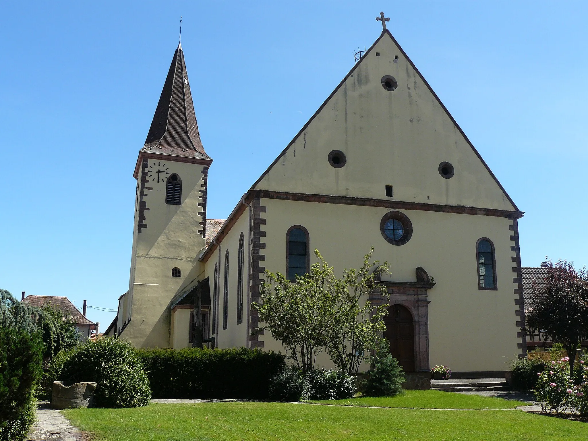 Photo showing: Église Saint-Léger