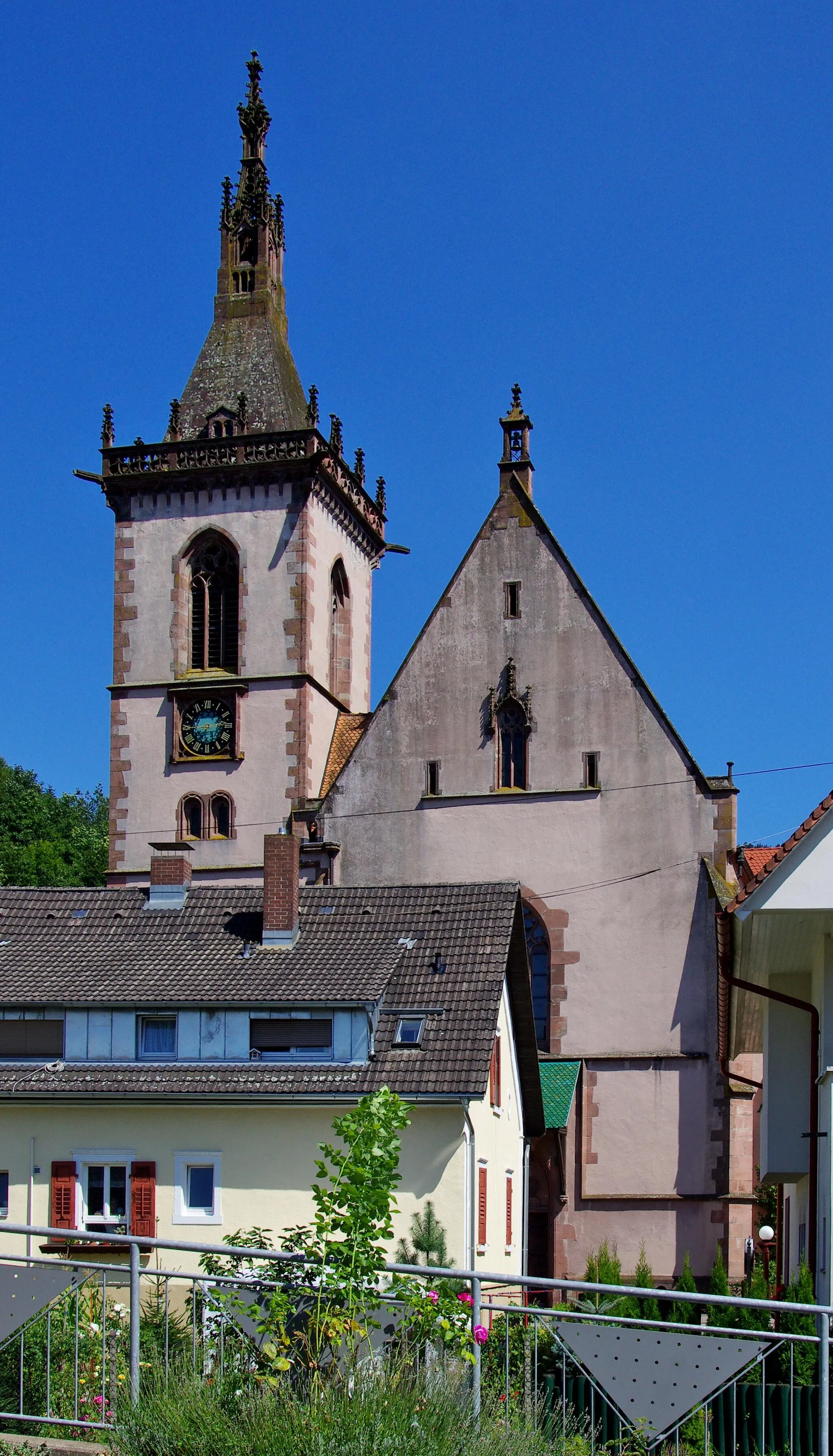 Photo showing: Die Wallfahrtskirche Maria Krönung in Lautenbach