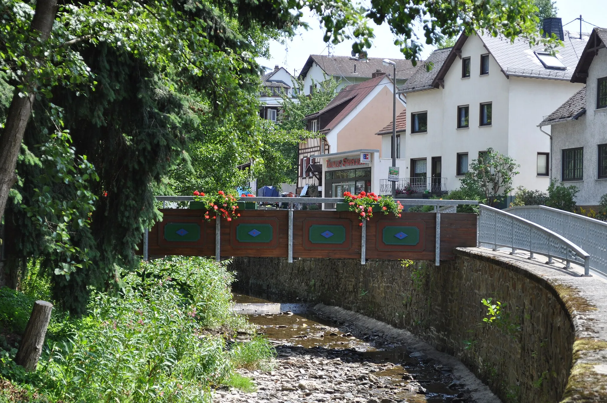 Photo showing: Brücke über die Weil in Rod an der Weil