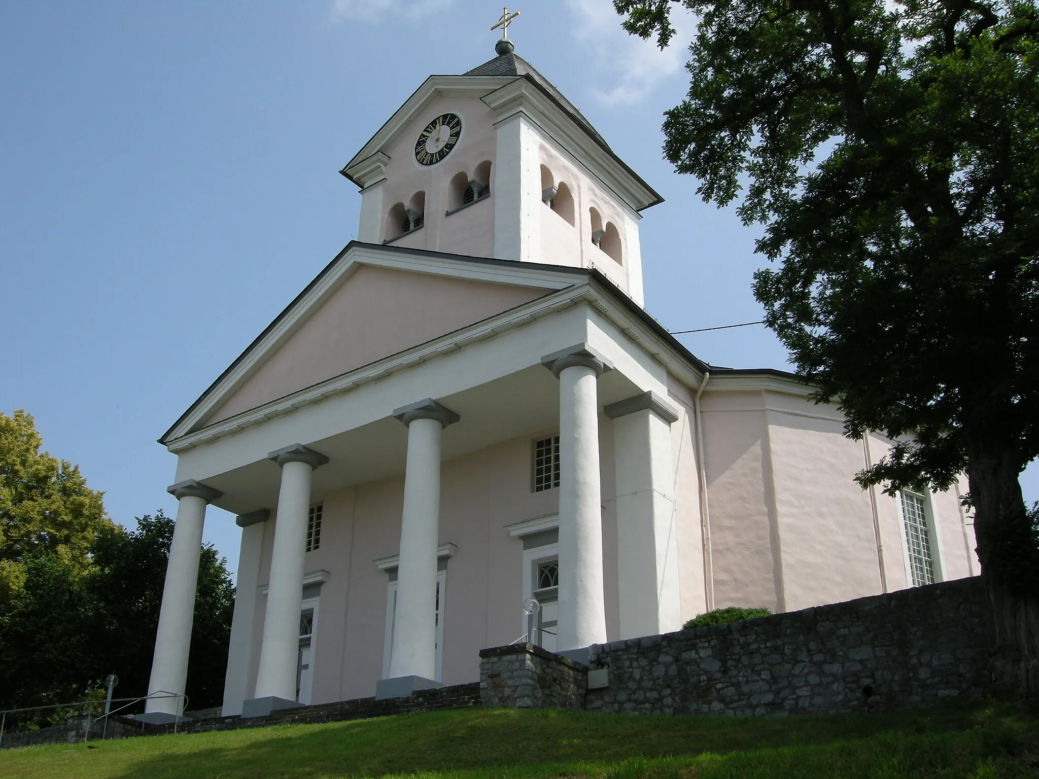 Photo showing: Ev. Kirche Oberneisen

Friedrich Ludwig Schrumpf 1816-19