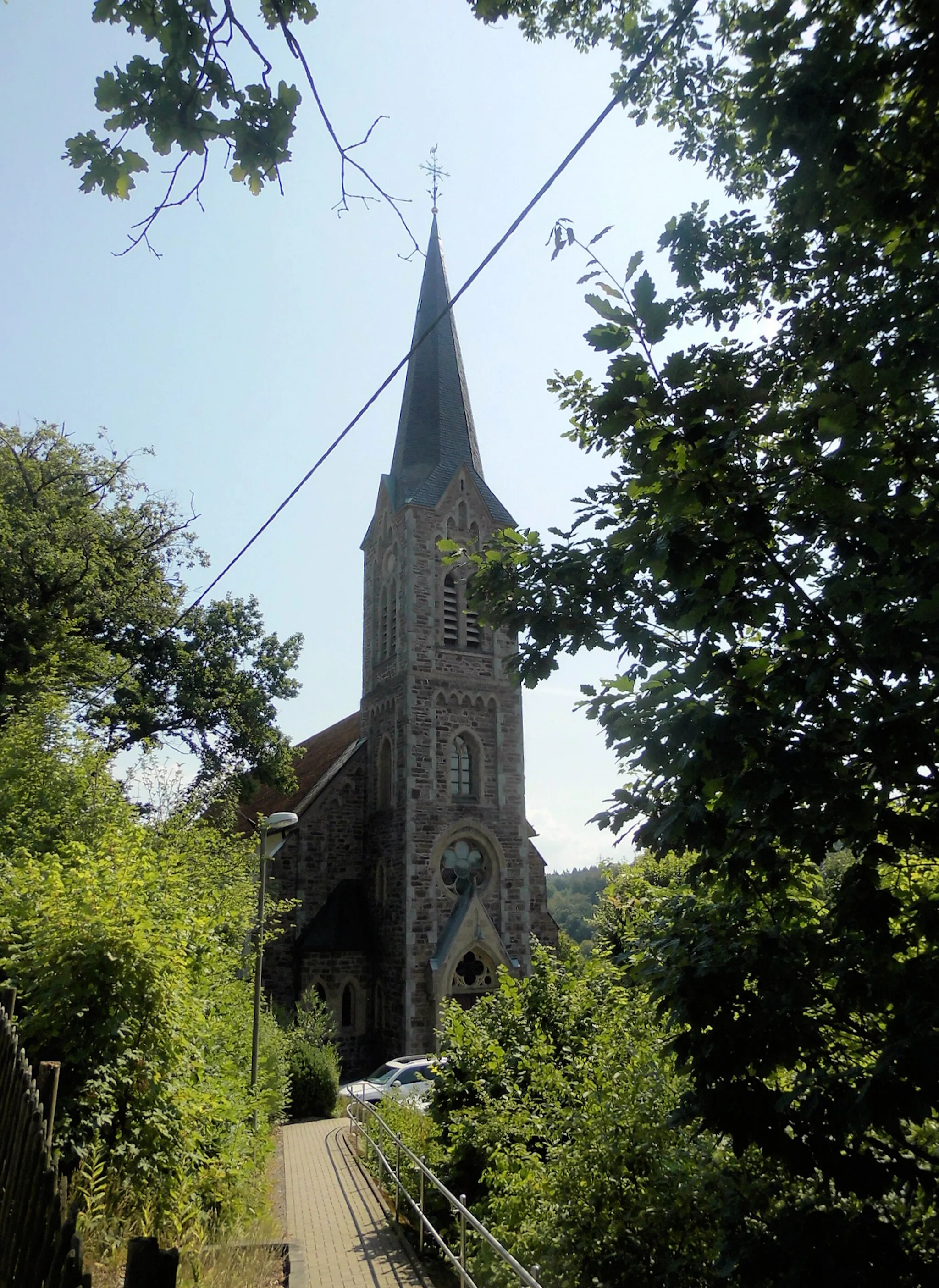 Photo showing: Katholische Kirche St. Augustinus in Dahlbruch, Stadt Hilchenbach