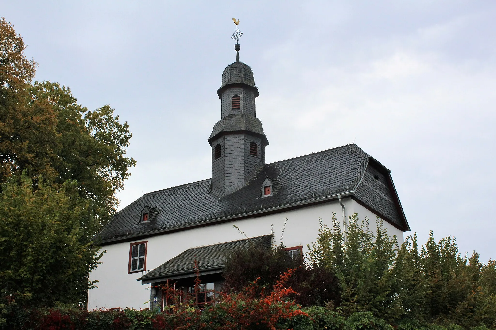 Photo showing: Evangelische Kirche Blasbach, Wetzlar, Lahndillkreis, Hessen, Deutschland
