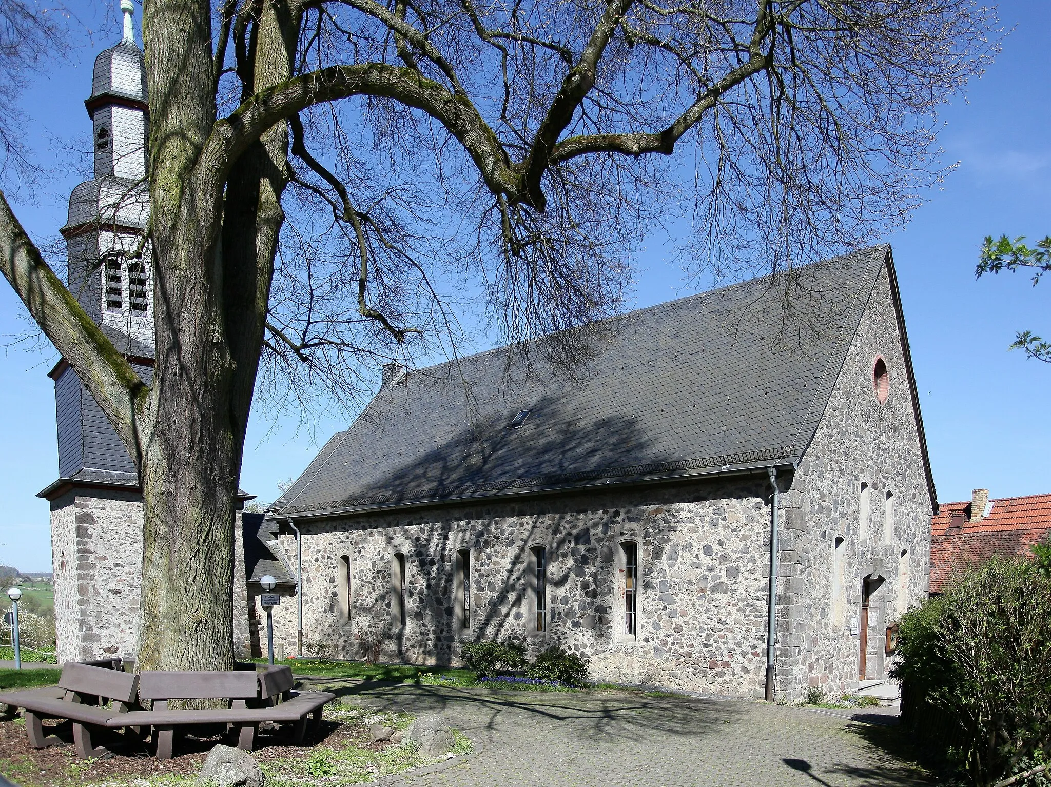 Photo showing: Hattenrod Evangelische Kirche in Hattenrod
