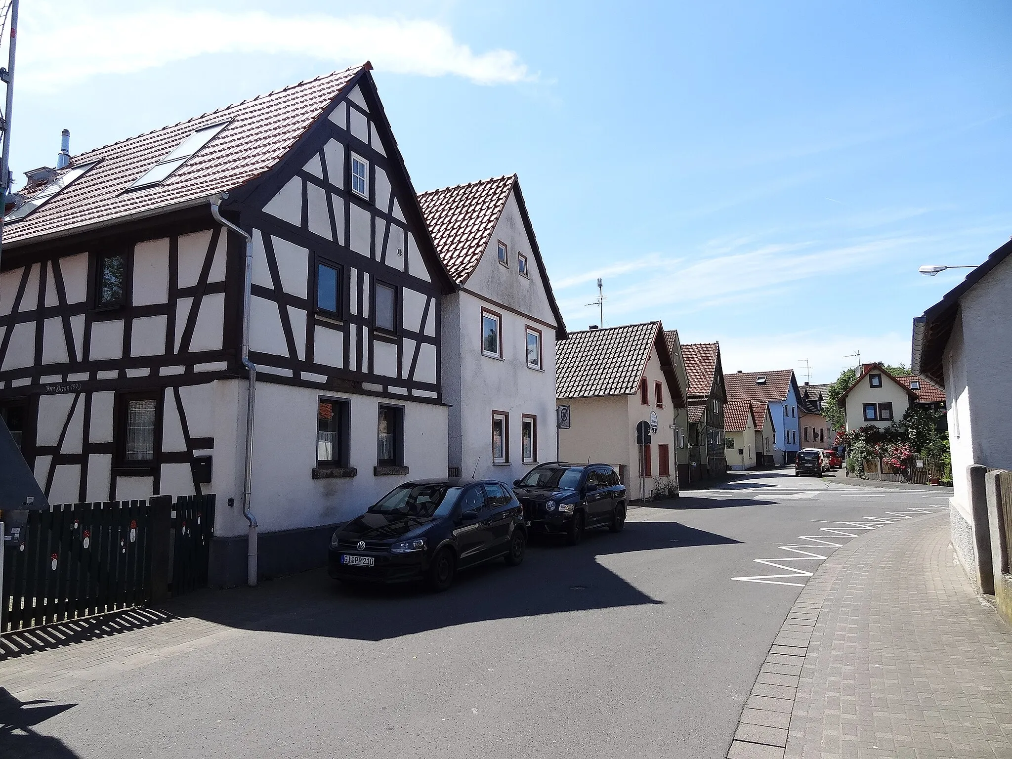 Photo showing: Gesamtanlage historischer Ortskern (Hattenrod)