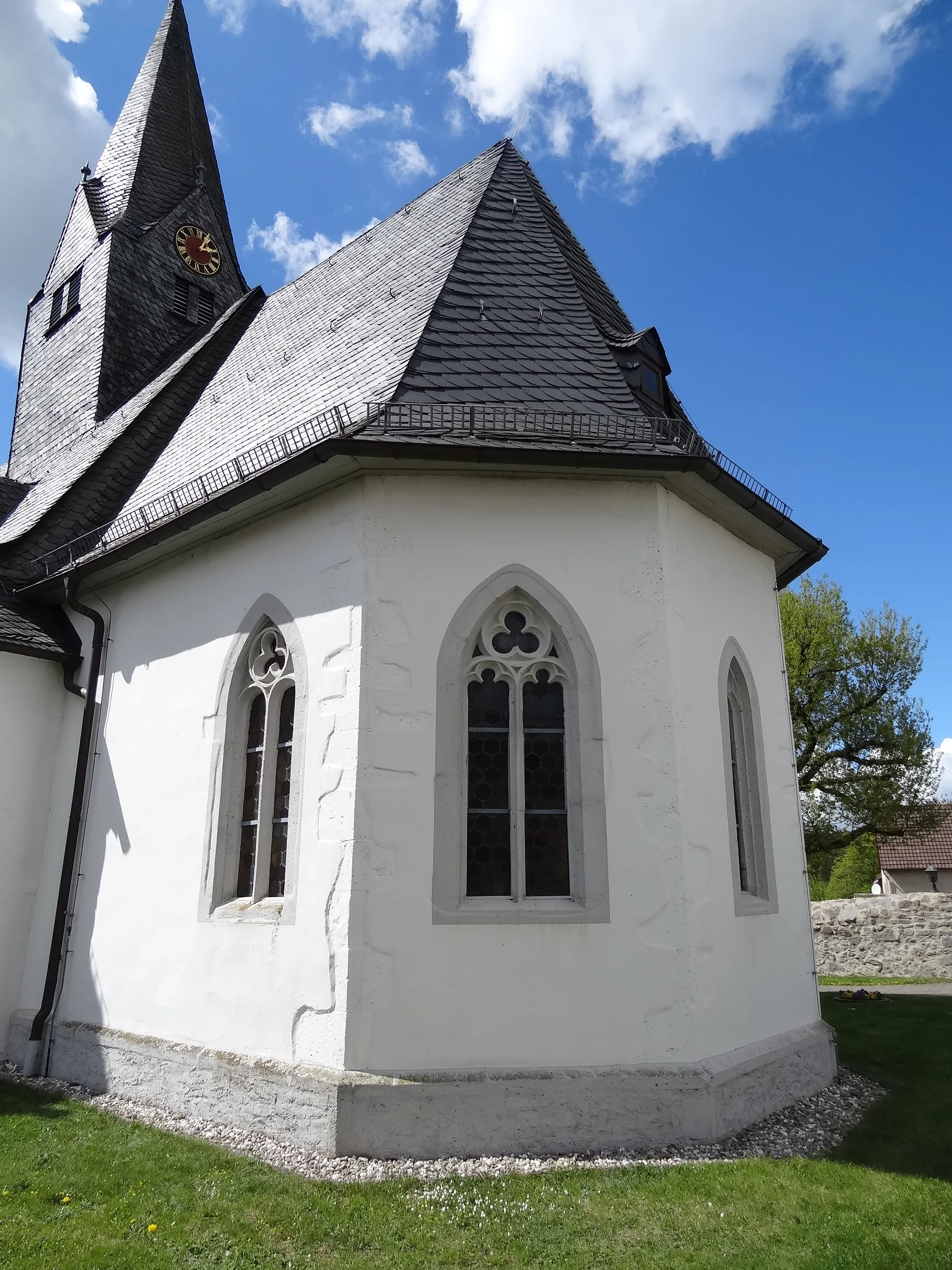 Photo showing: Evangelische Kirche (Ober-Bessingen)