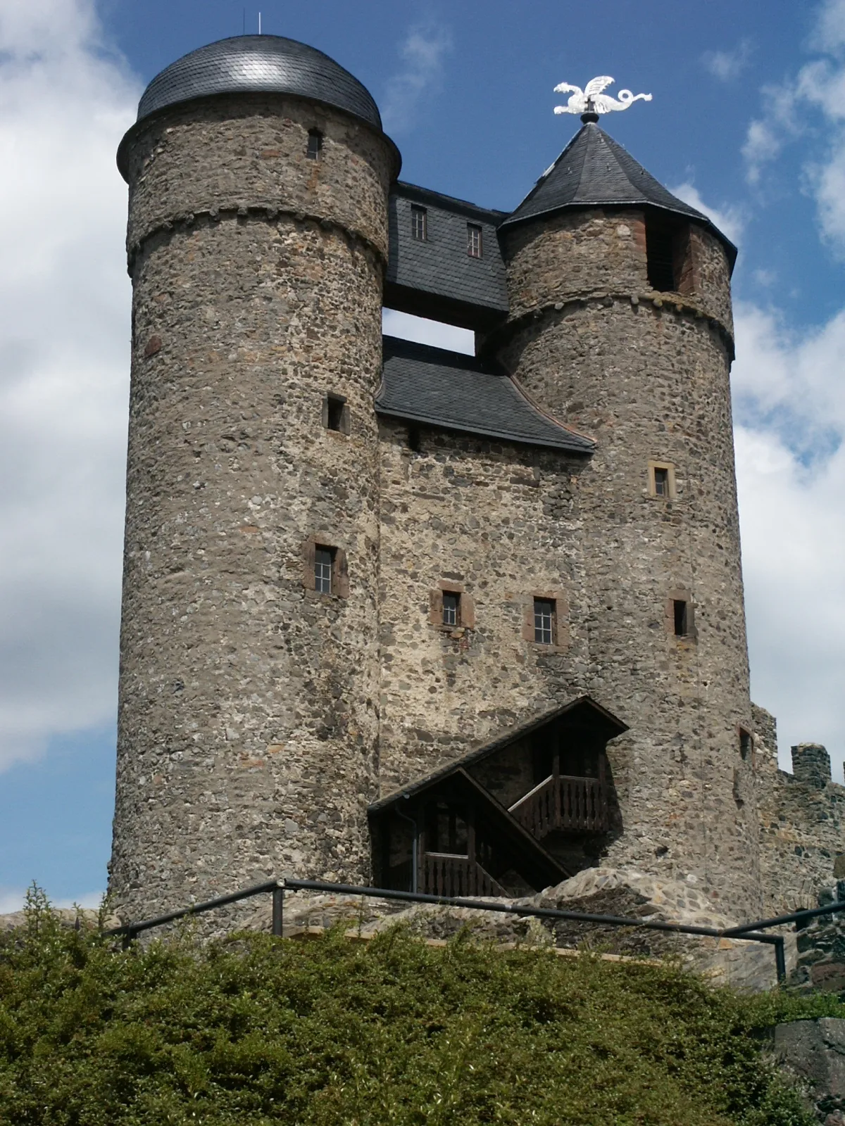 Photo showing: Burg Greifenstein