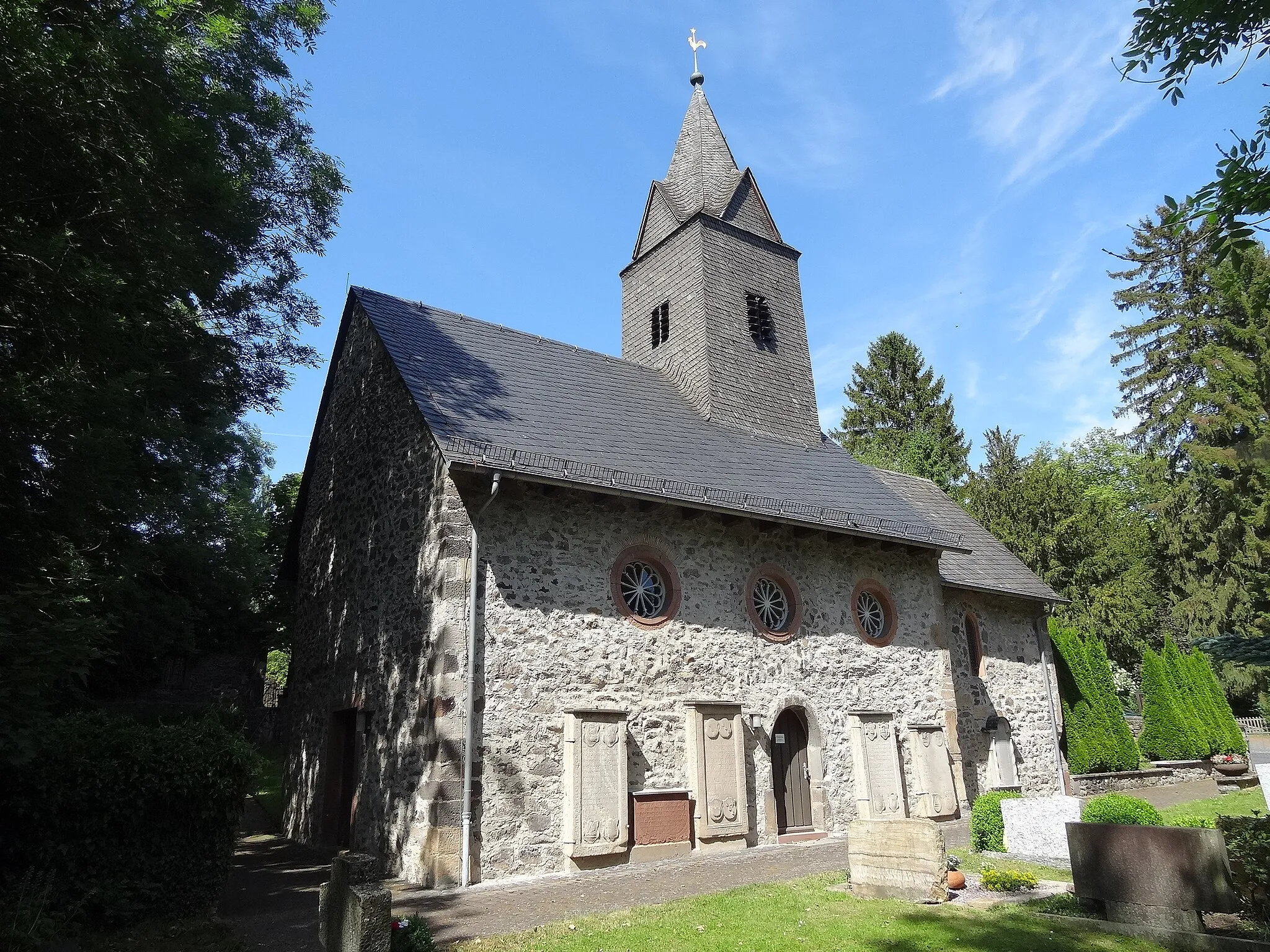 Photo showing: Evangelische Kirche (Winnerod)