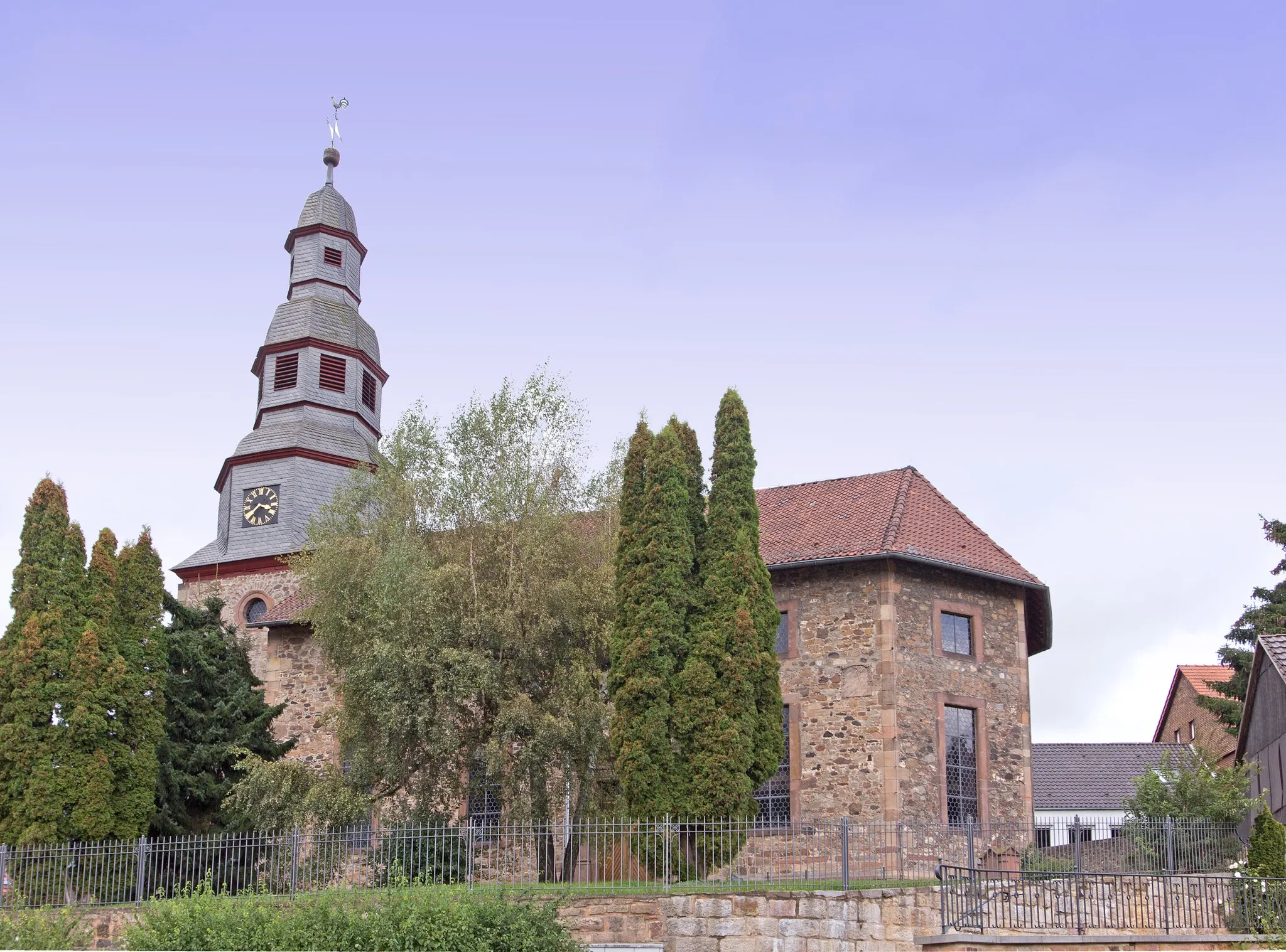 Photo showing: Stadtkirche in Kirtorf im Vogelsberg.