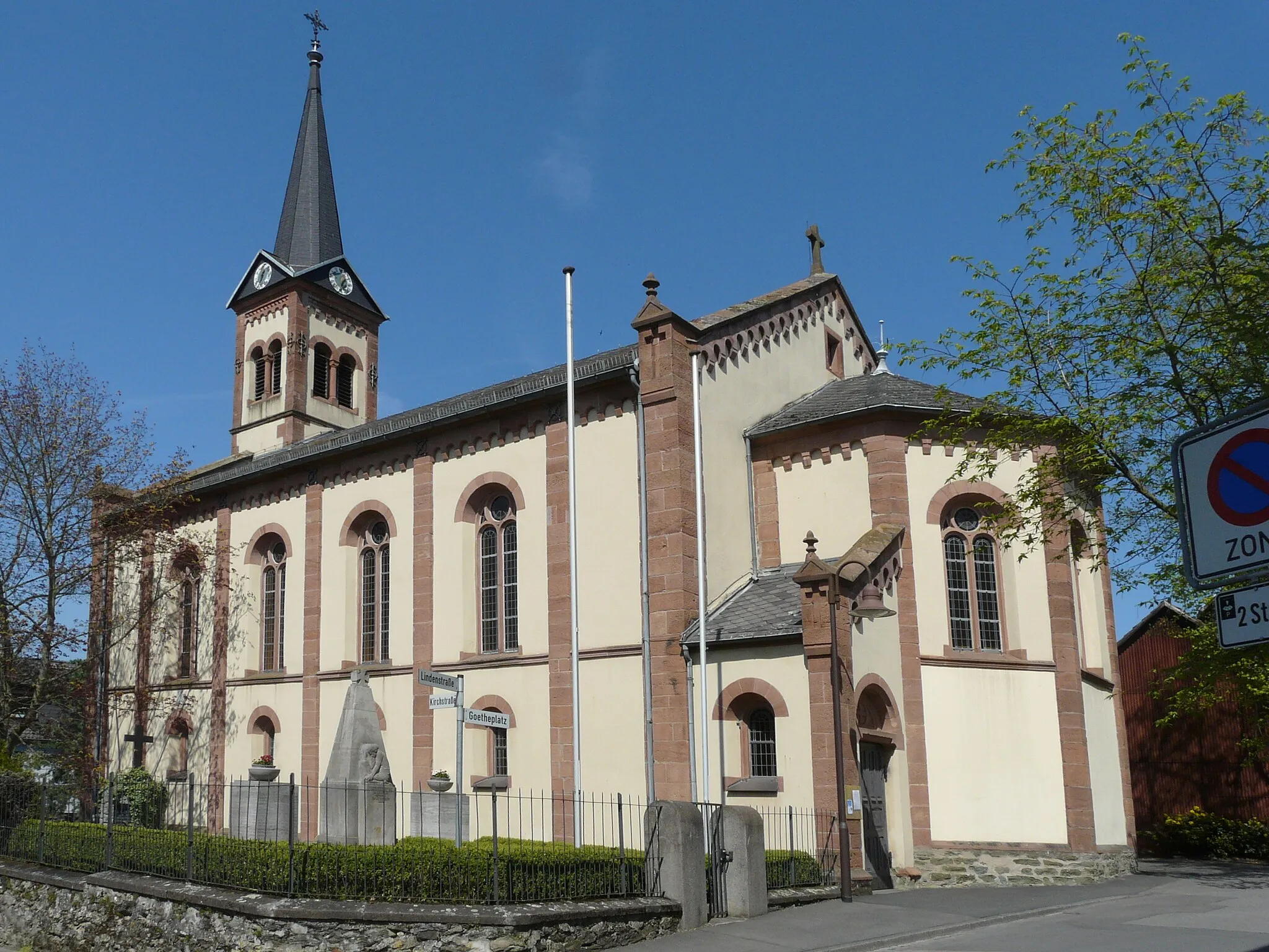Photo showing: Evangelische Kirche in Wetzlar-Garbenheim
